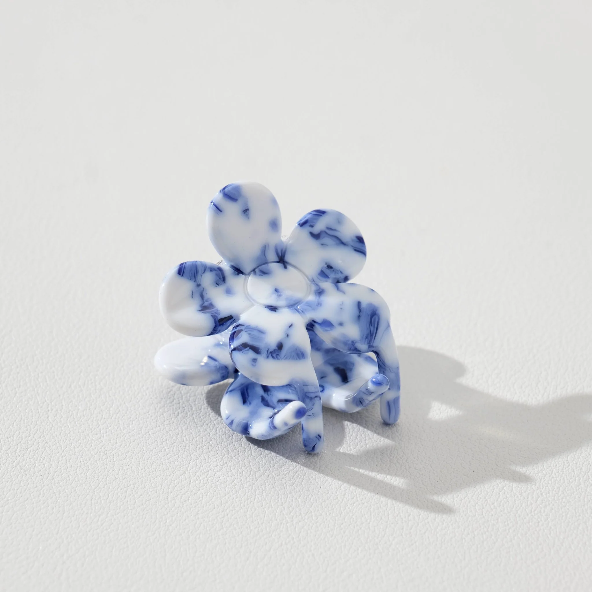 Blossom Coastal Blue Flower | Mini Claw Clip | Set of 2 - Image 7
