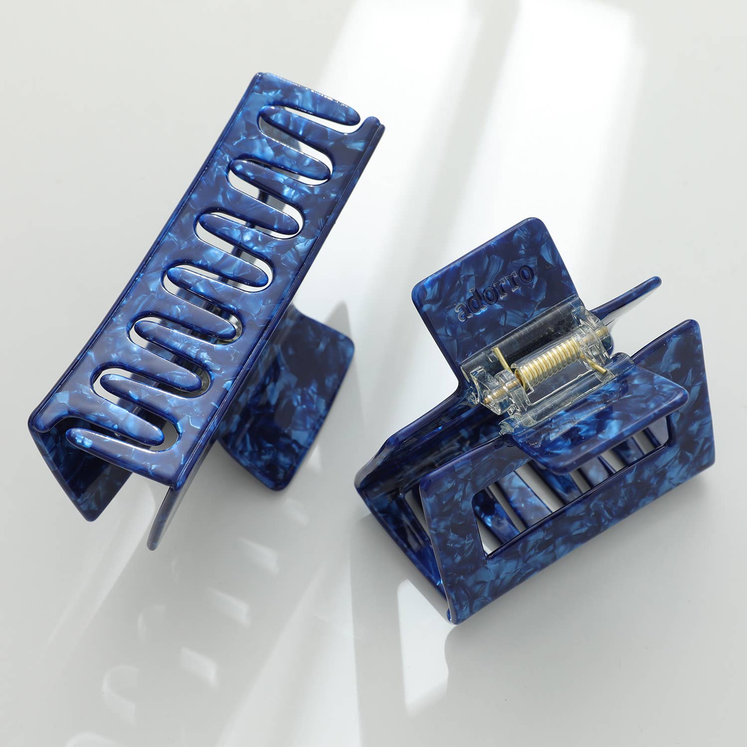 Denim Blue | Large Claw Clips - Image 3