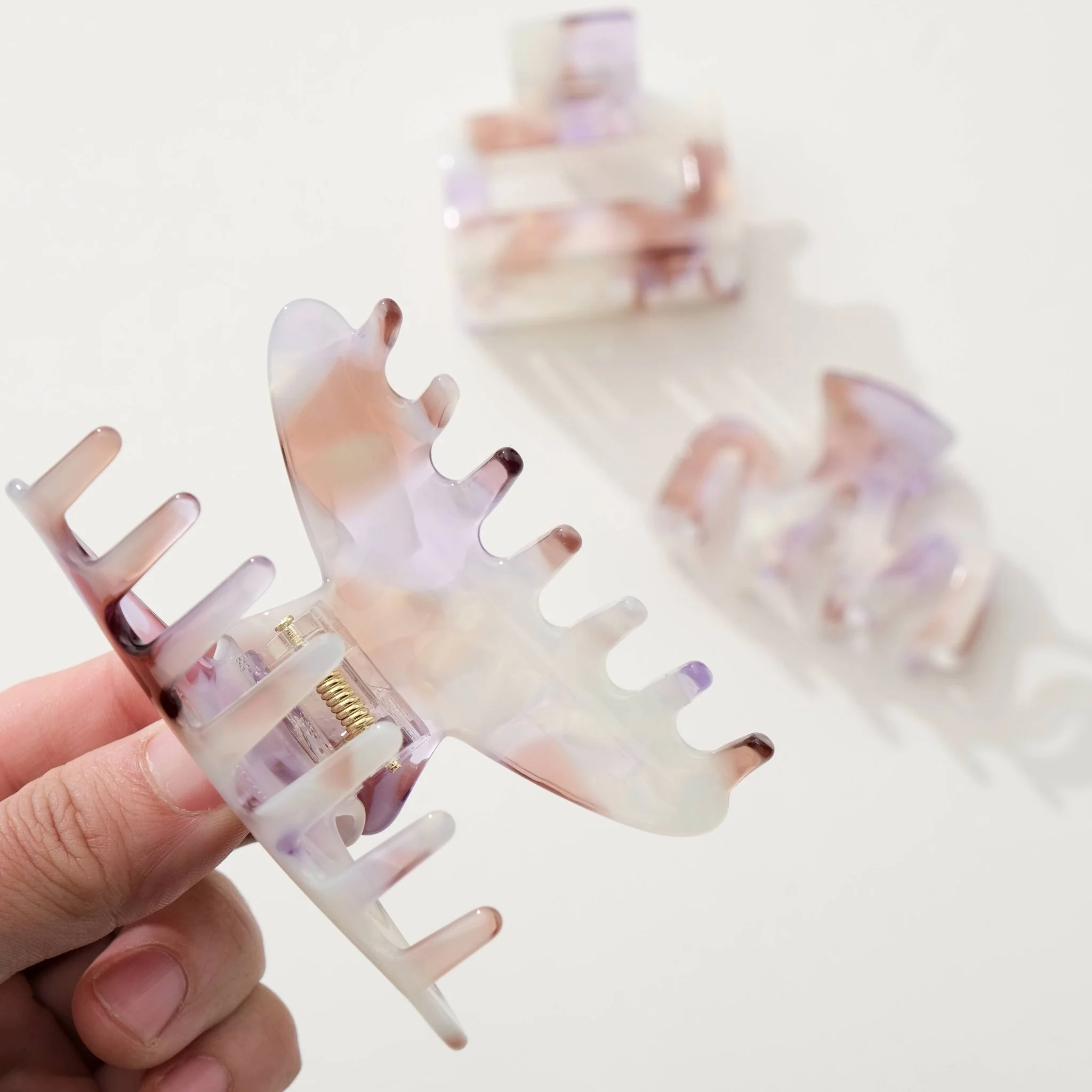 Lilac Cloud | Small Claw Clips - Image 5