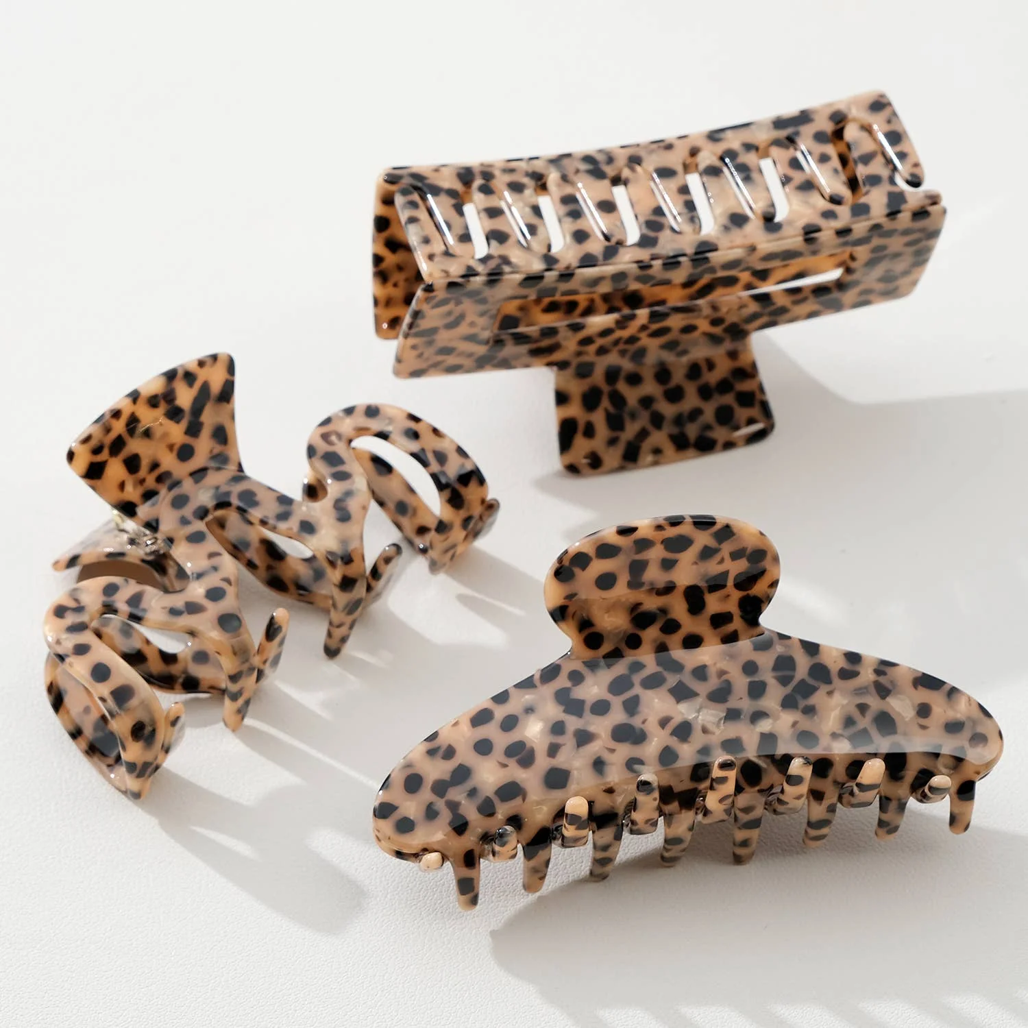 Wild Leopard Large | Assorted Large Claw Clips - Image 3