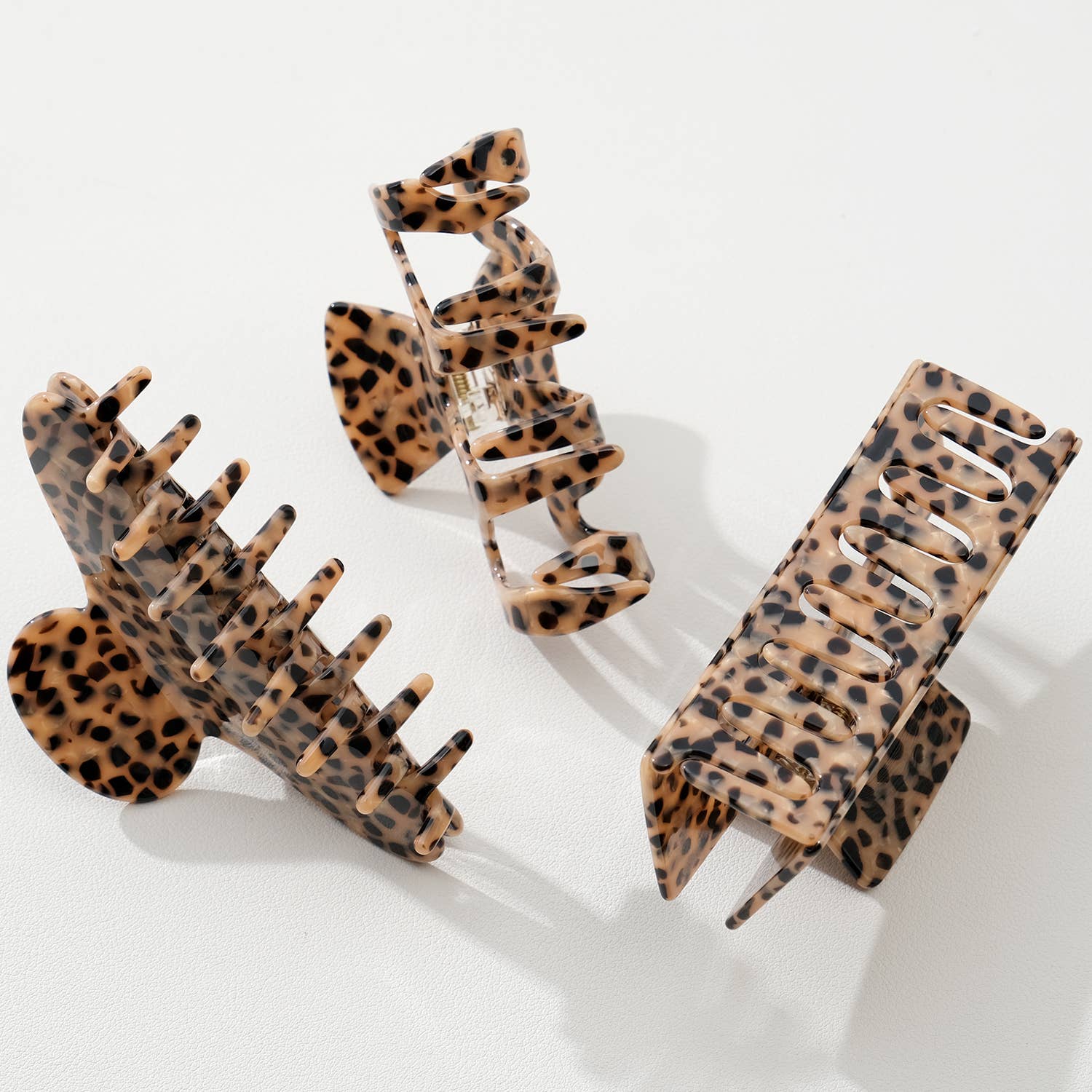 Wild Leopard Large | Assorted Large Claw Clips - Image 5