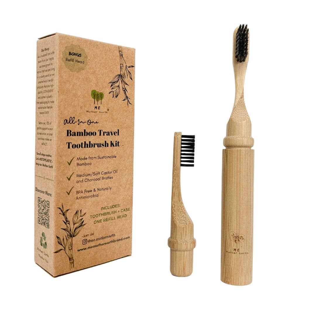 All-in-One Bamboo Travel Toothbrush - Image 7
