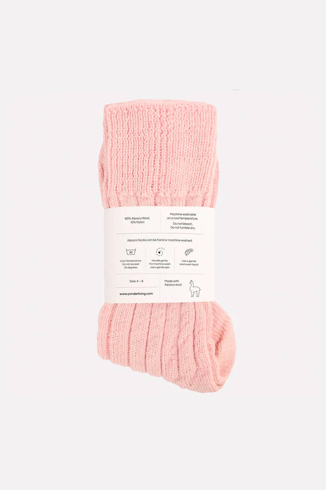 Alpaca Bed Socks | Blossom - Image 2