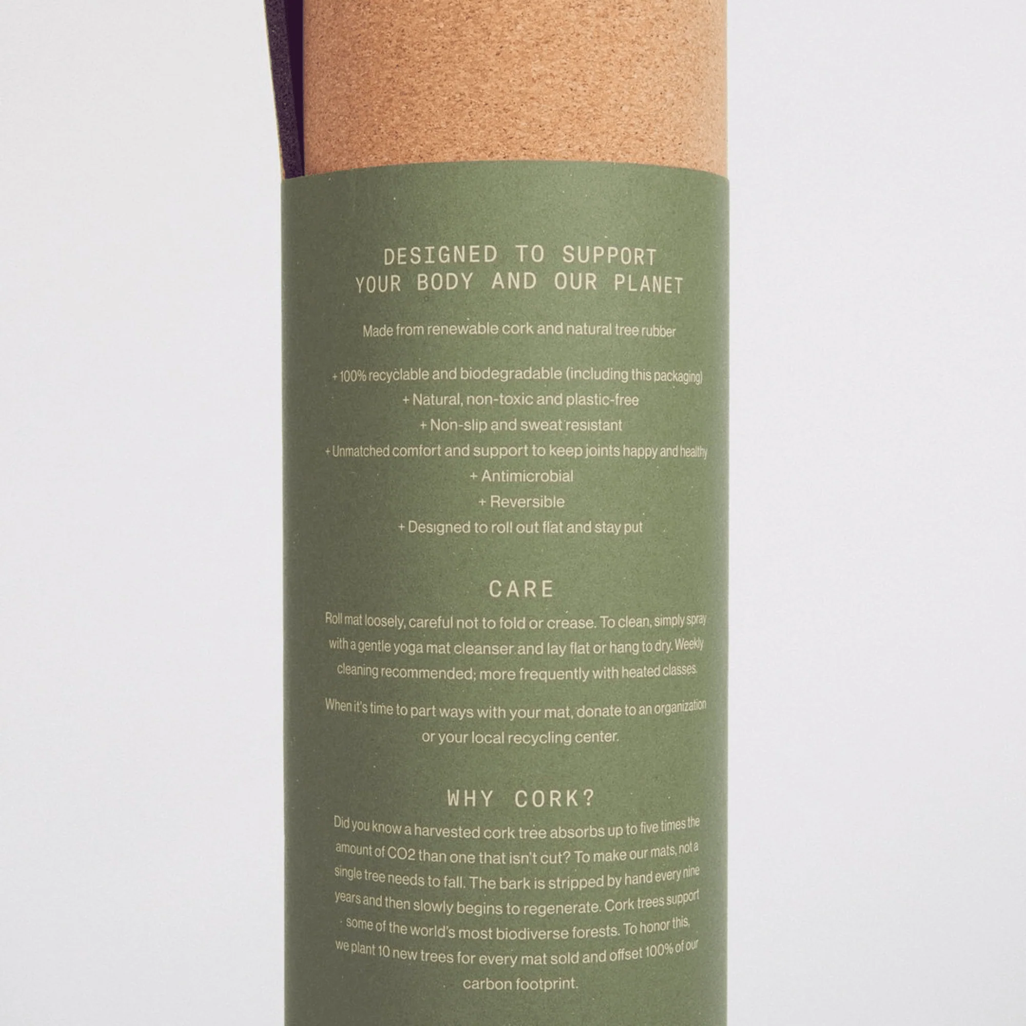 Plant-Based Cork Yoga Mat - Image 4