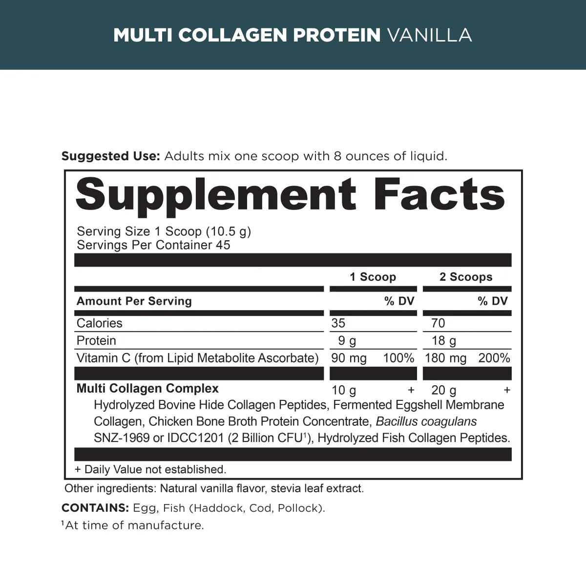 Multi Collagen Protein | Vanilla - Image 4