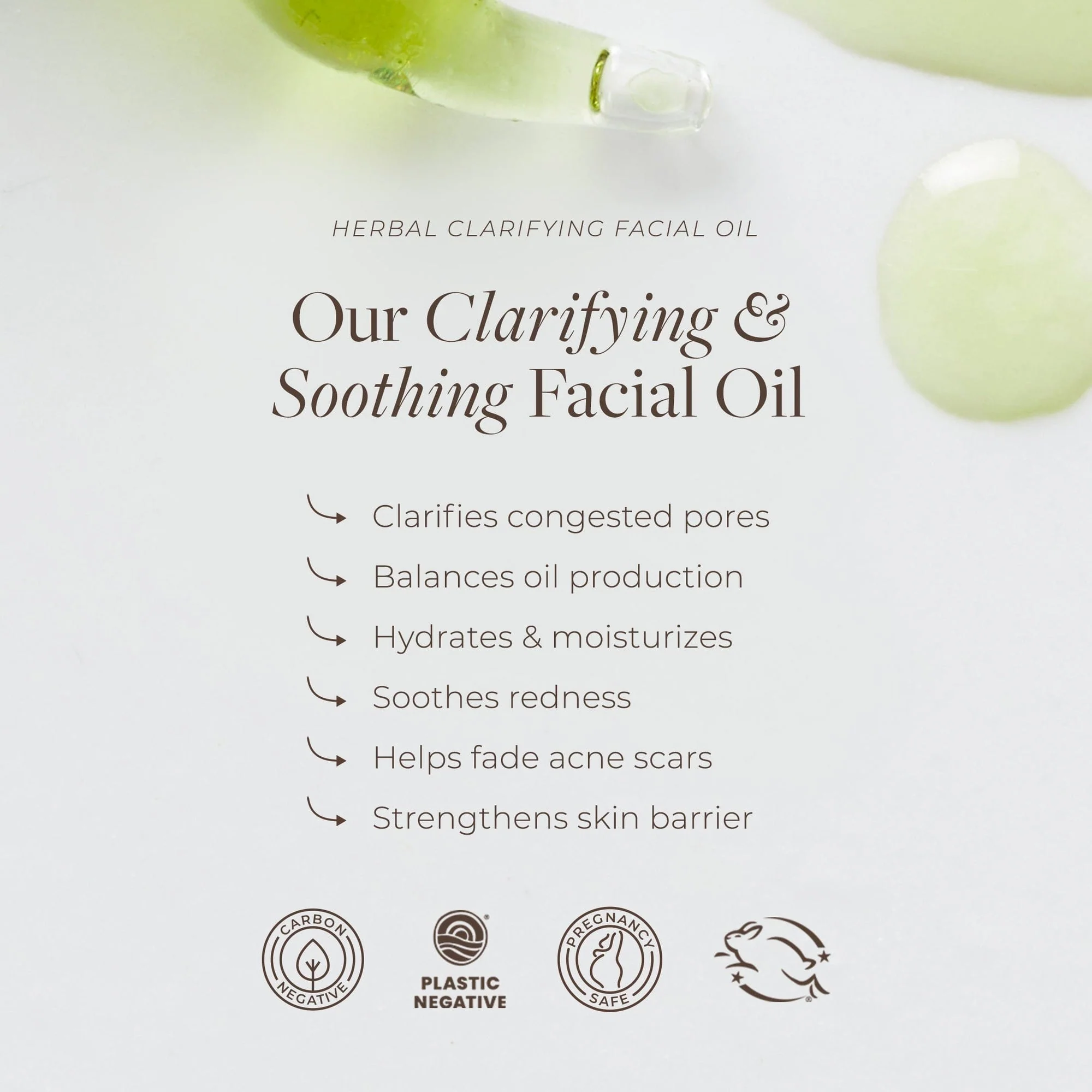 Herbal Clarifying Facial Oil - Image 3
