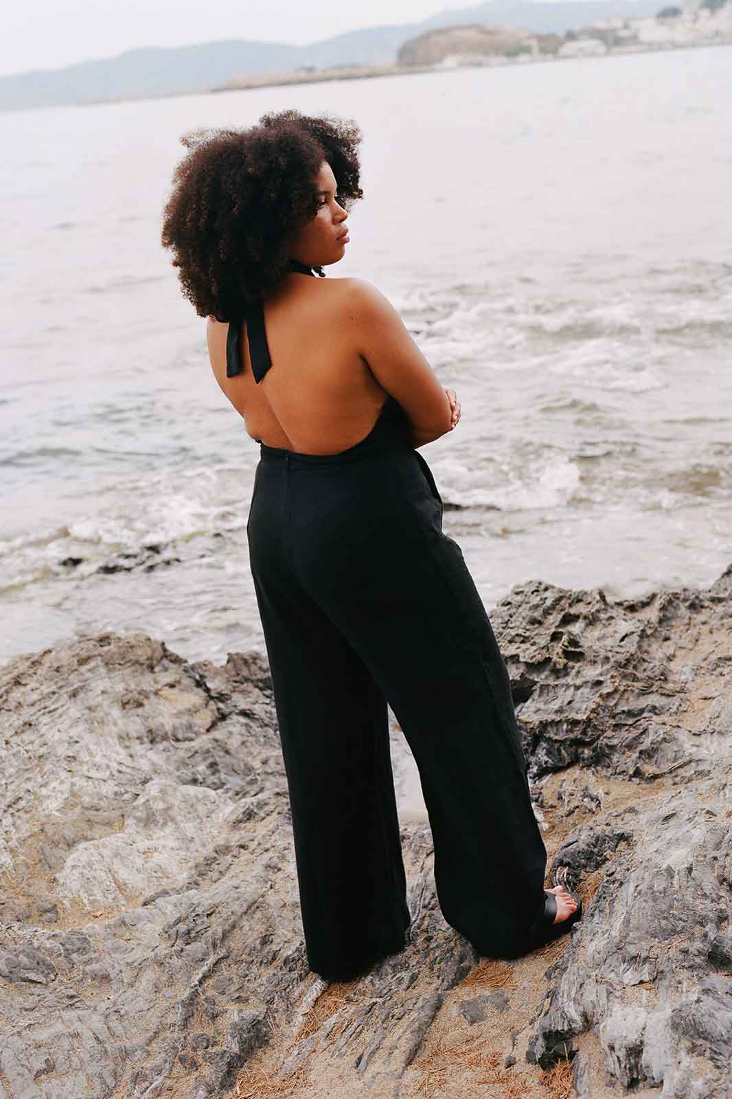 The Sofia Halterneck Jumpsuit - Image 7