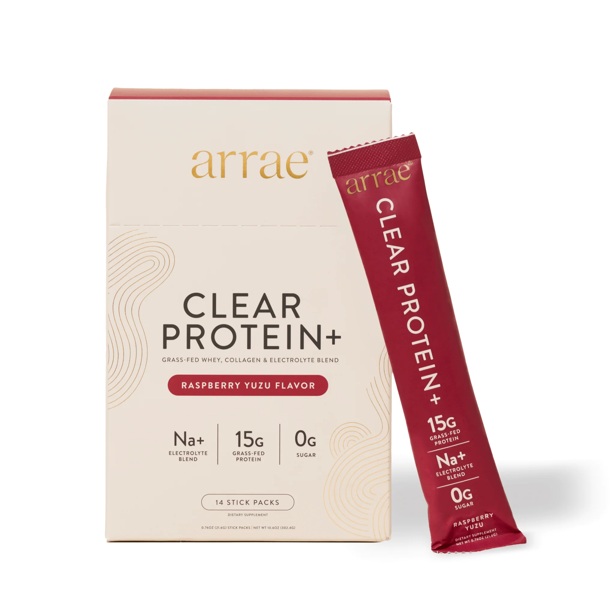 Arrae Clear Protein+ | Raspberry Yuzu - Image 3