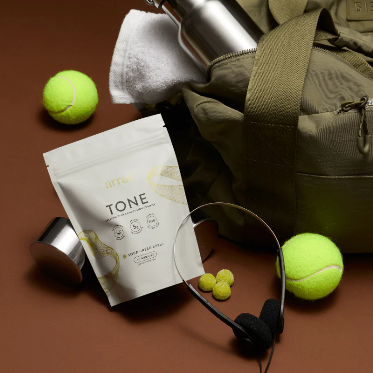 Arrae Tone Gummies | Sour Green Apple | 60 Ct. - Image 6