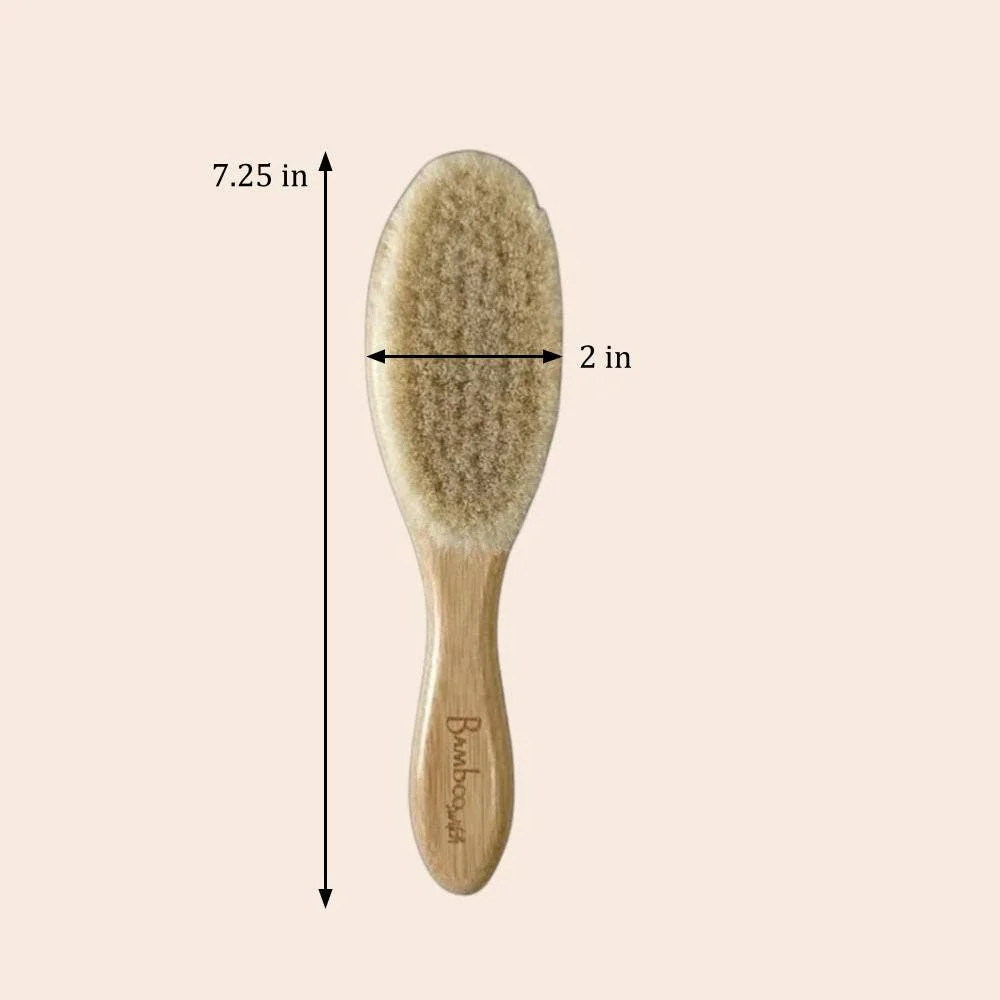 Bamboo Baby Hairbrush - Image 3