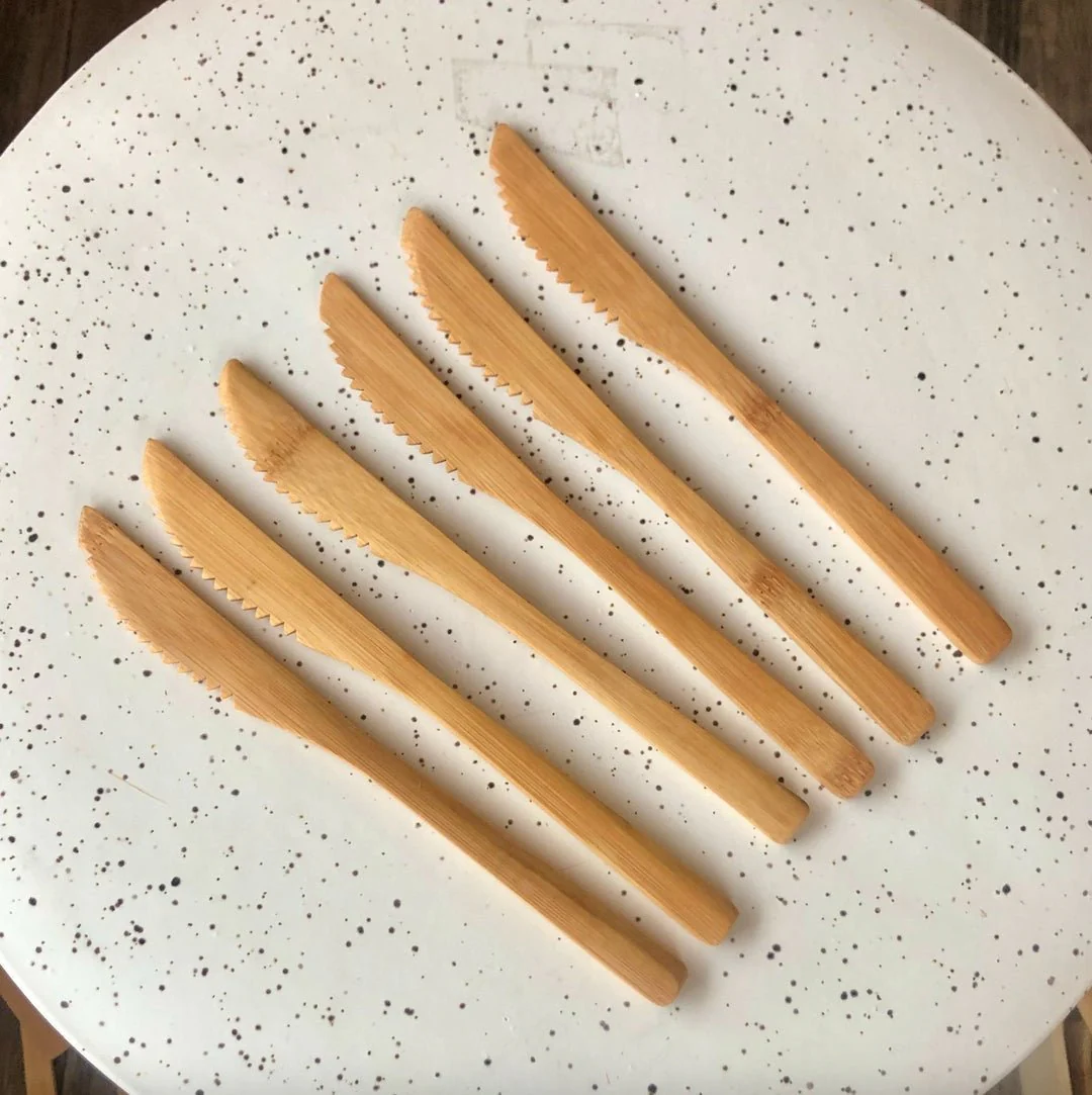 Bamboo Cutlery Set in Drawer Organizer - Image 4