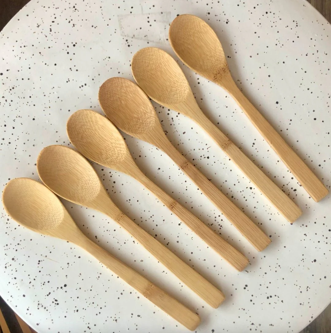 Bamboo Cutlery Set in Drawer Organizer - Image 5