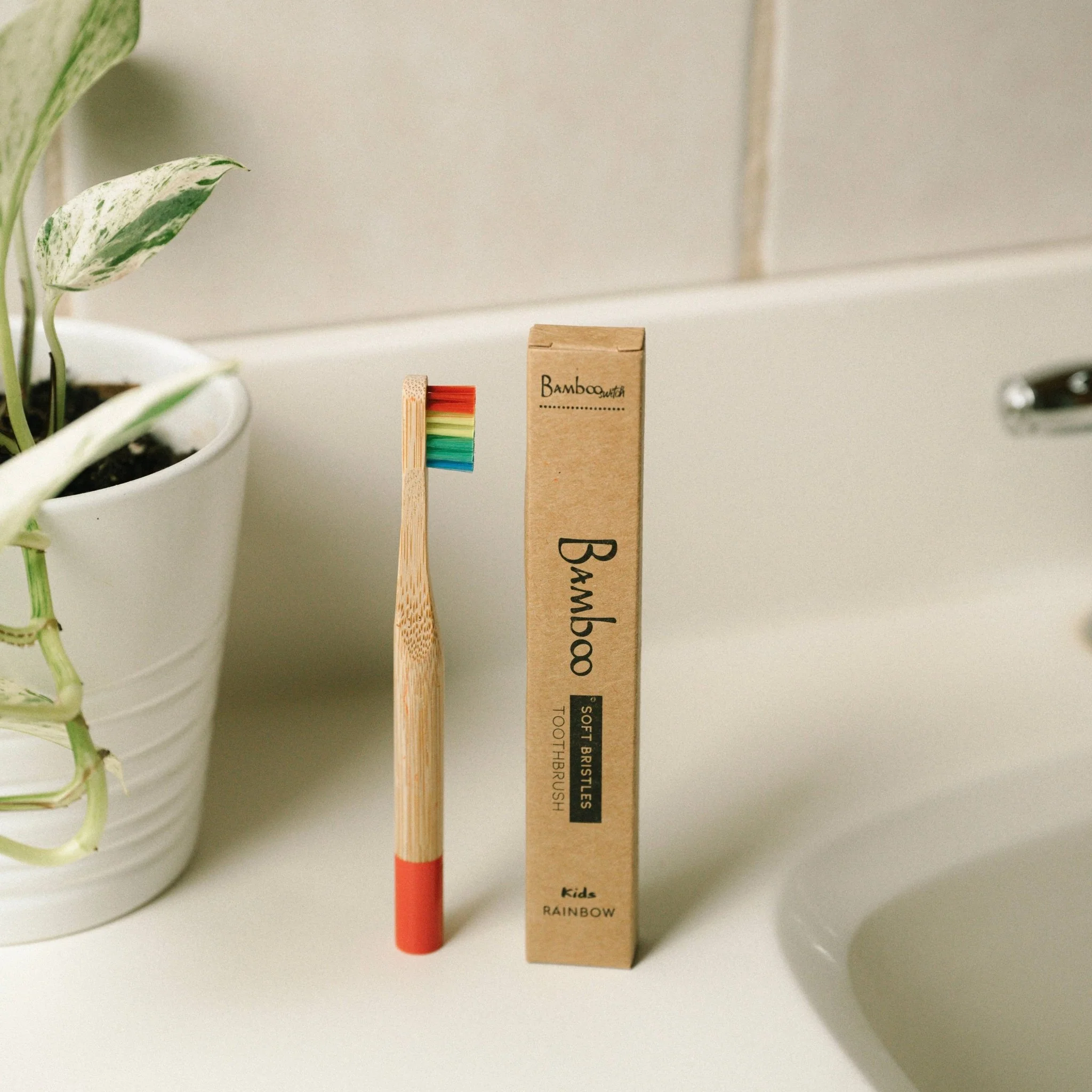 Bamboo Kids Toothbrush - Image 2