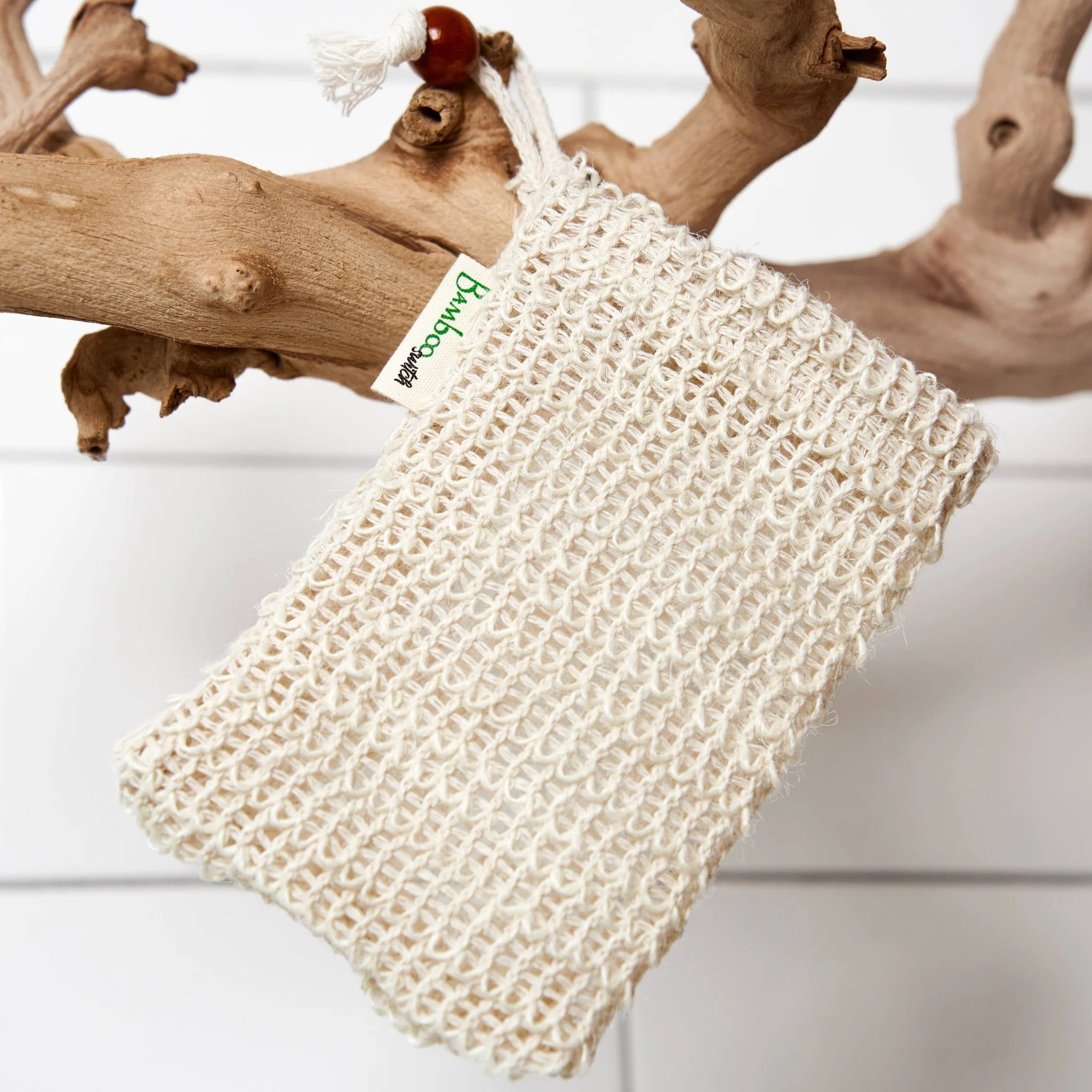 Compostable Sisal Soap Saver Bag - Image 4