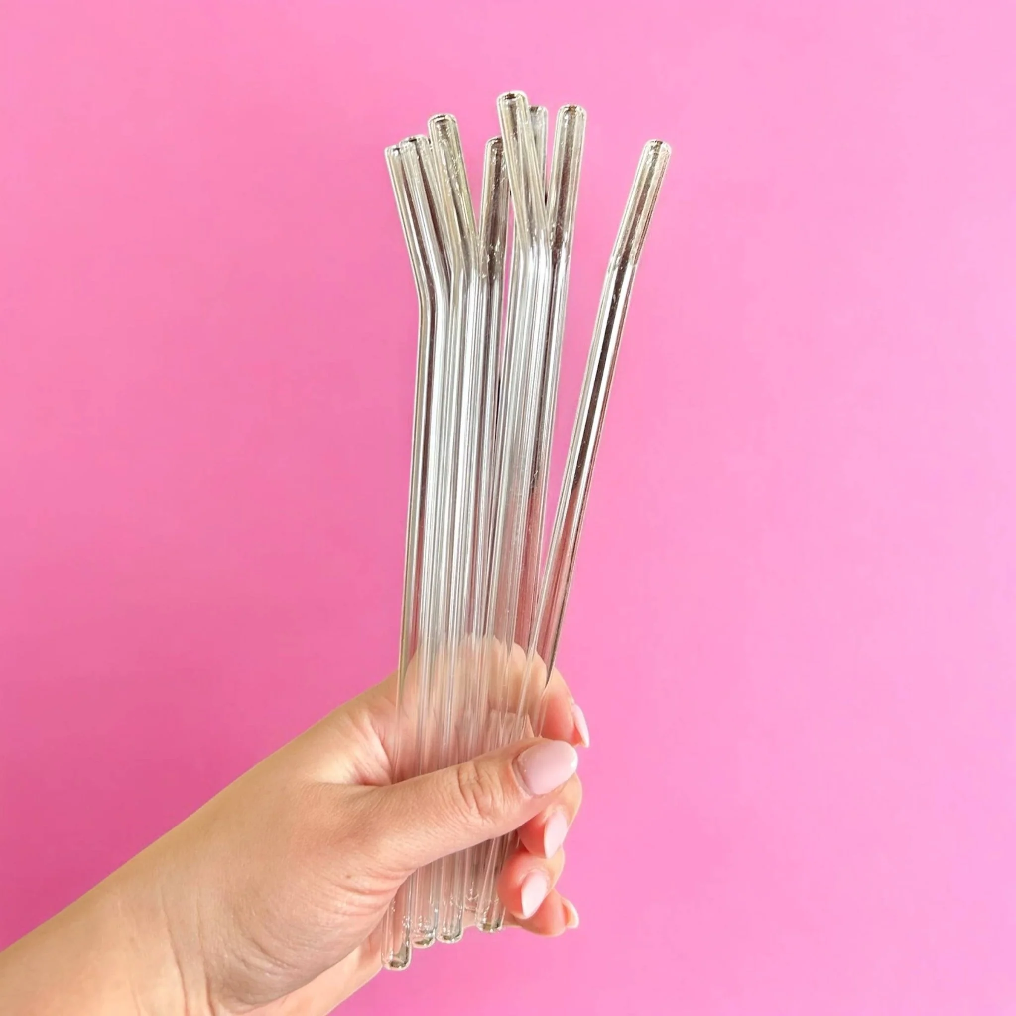 Glass Bent Top Straw - Image 2