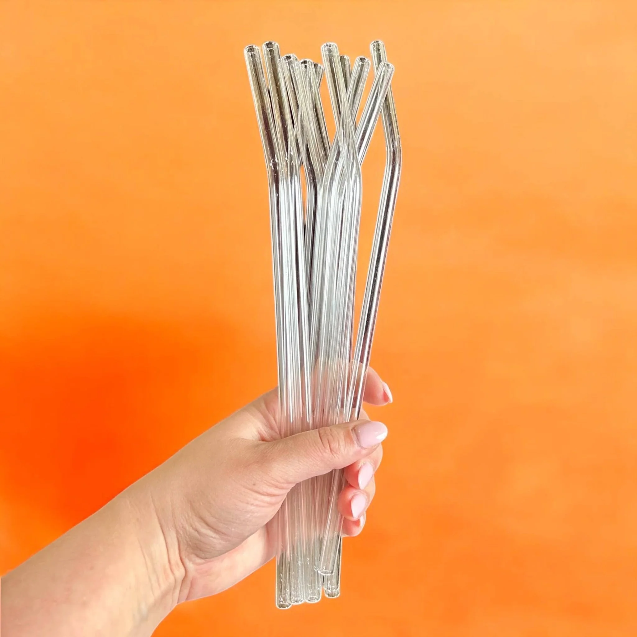 Glass Bent Top Straw - Image 3