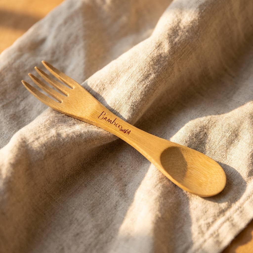 Large Bamboo Spork - Image 2