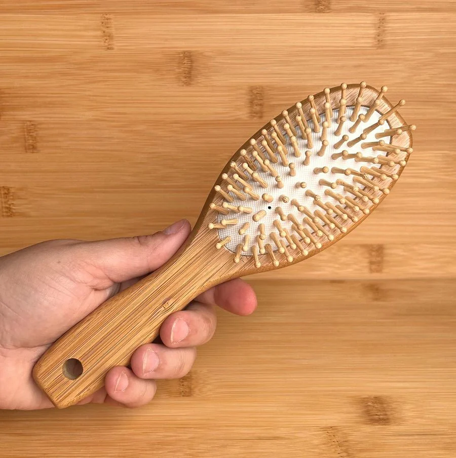 Bamboo Two-Sided Hairbrush - Image 4