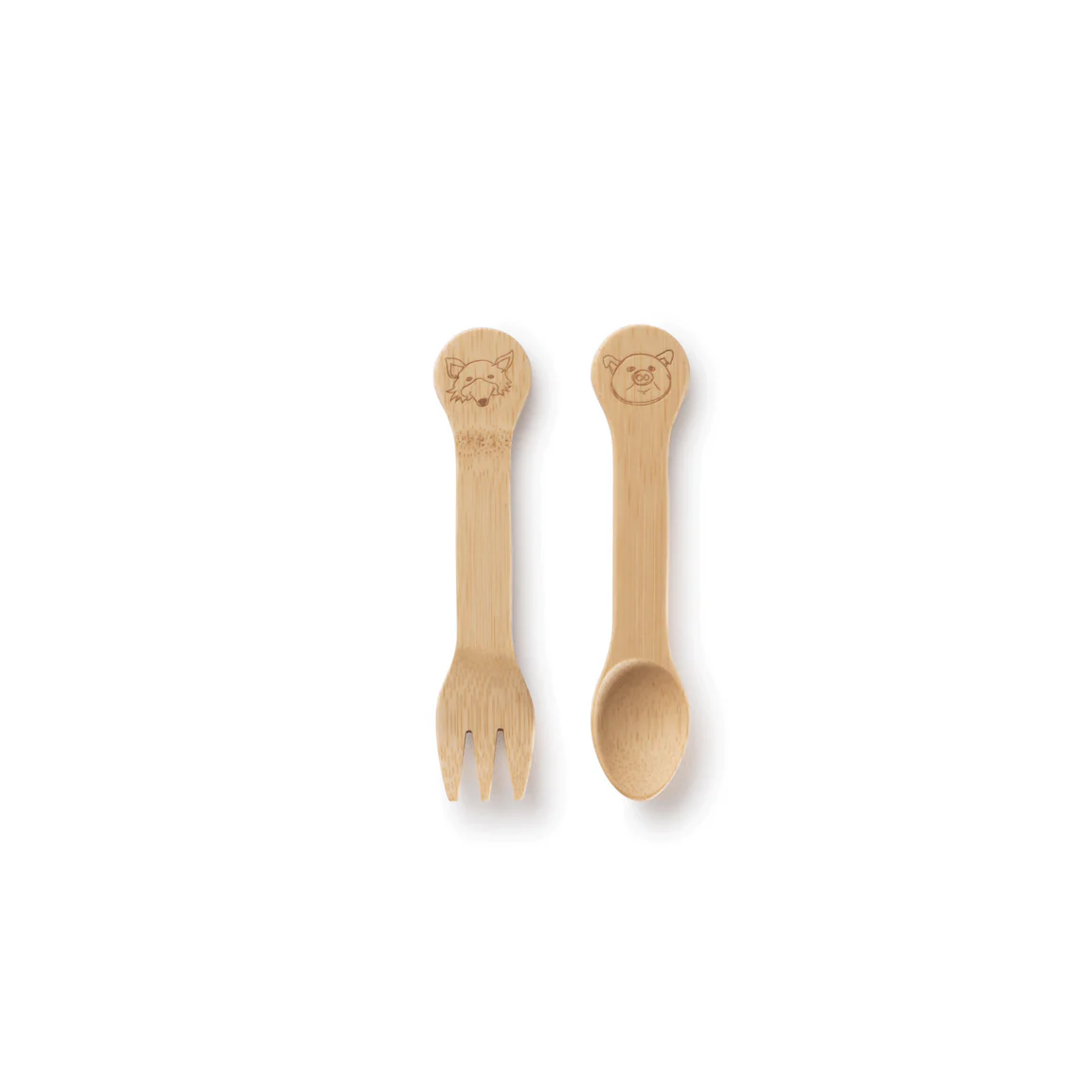 Kid's Bamboo Fork and Spoon - Image 5