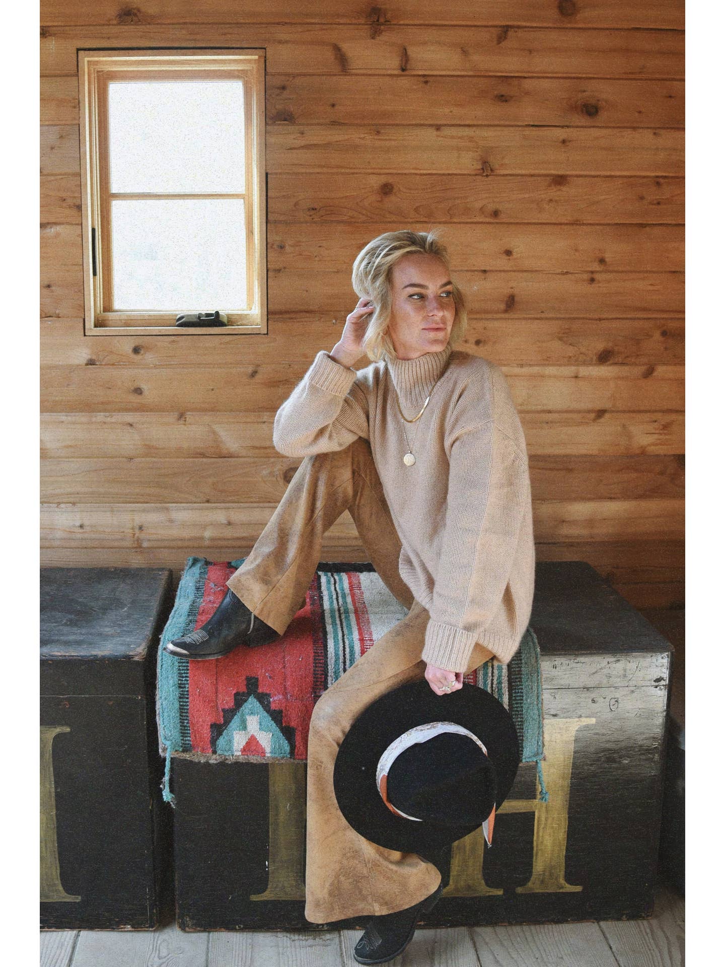 The Cashmere Carmel Sweater | Canyon - Image 2