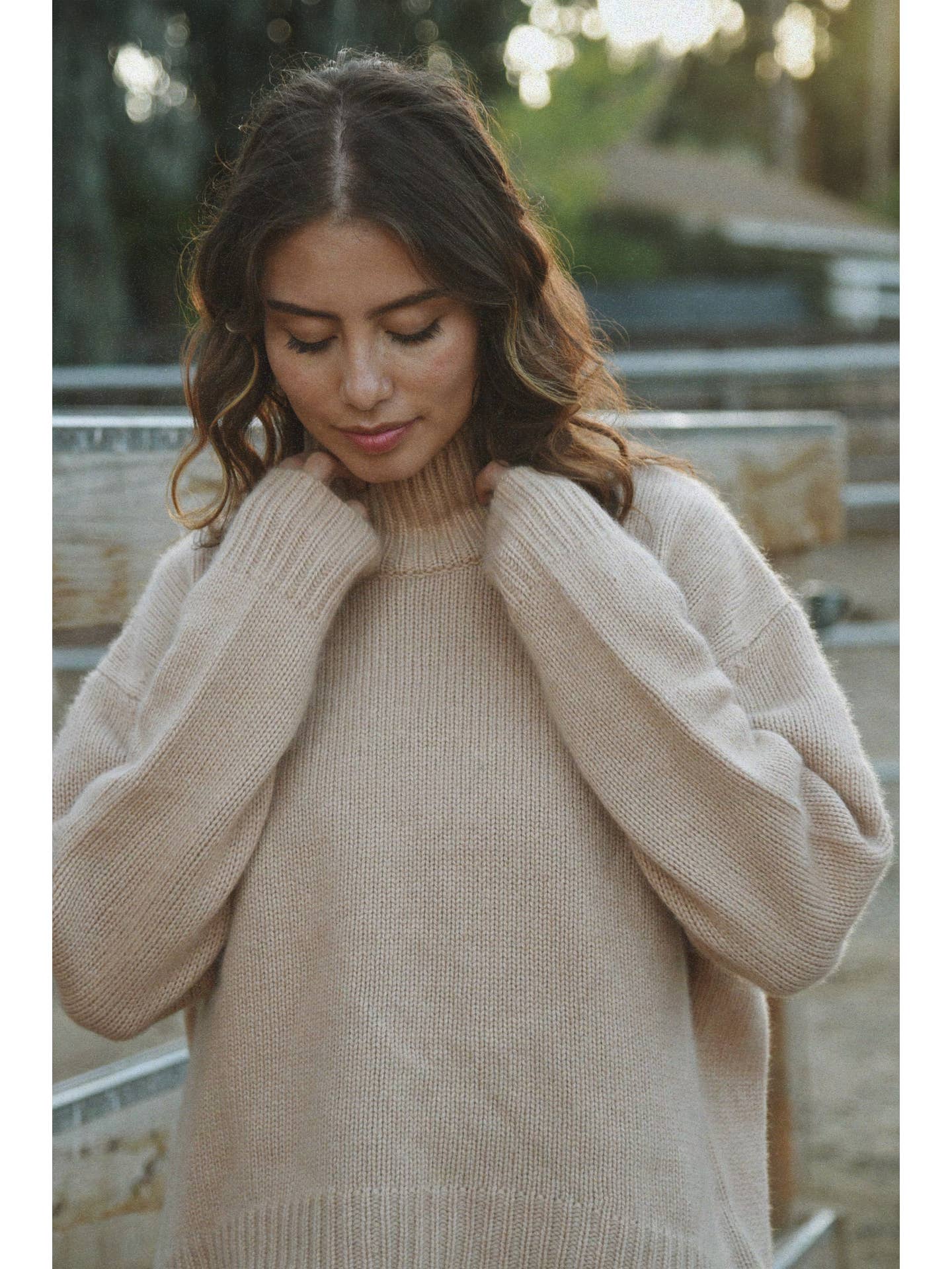 The Cashmere Carmel Sweater | Canyon - Image 3