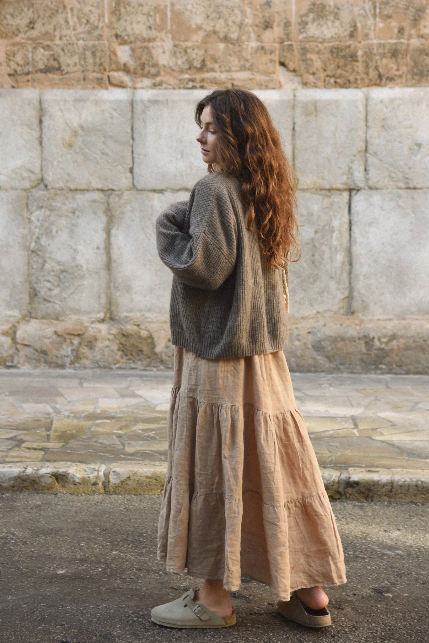 The Cashmere Muma Cardigan | Cafe - Image 2