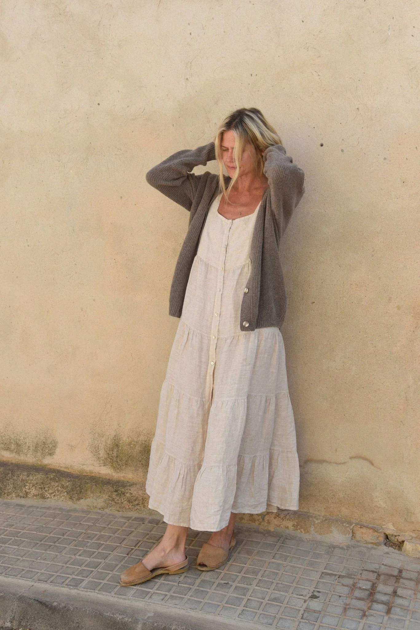 The Cashmere Muma Cardigan | Cafe - Image 5