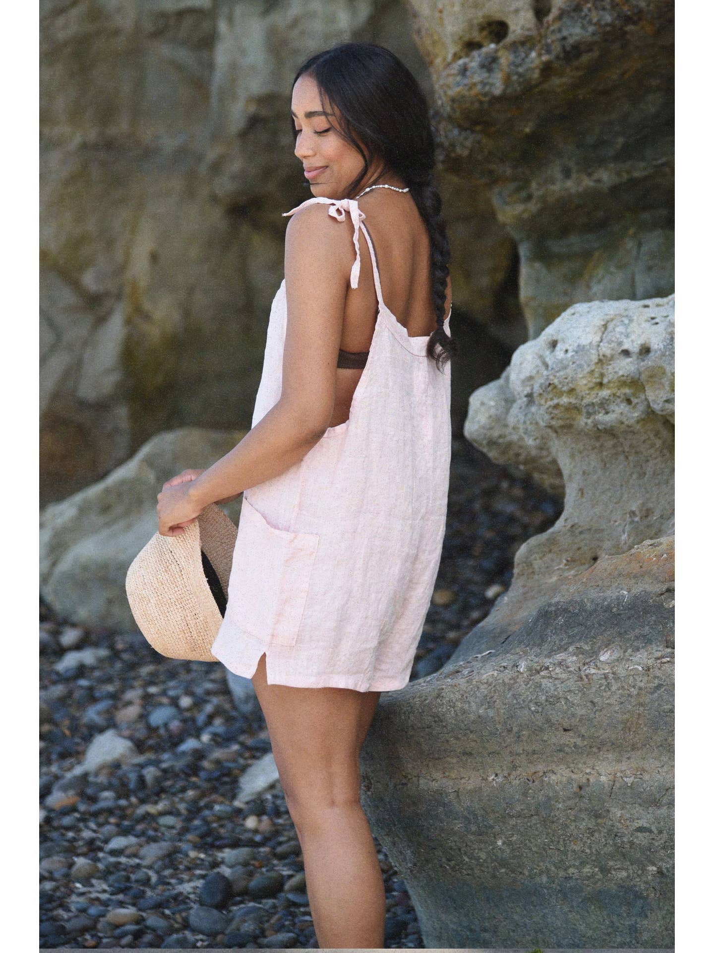 The Verano Overall | Blush - Image 3