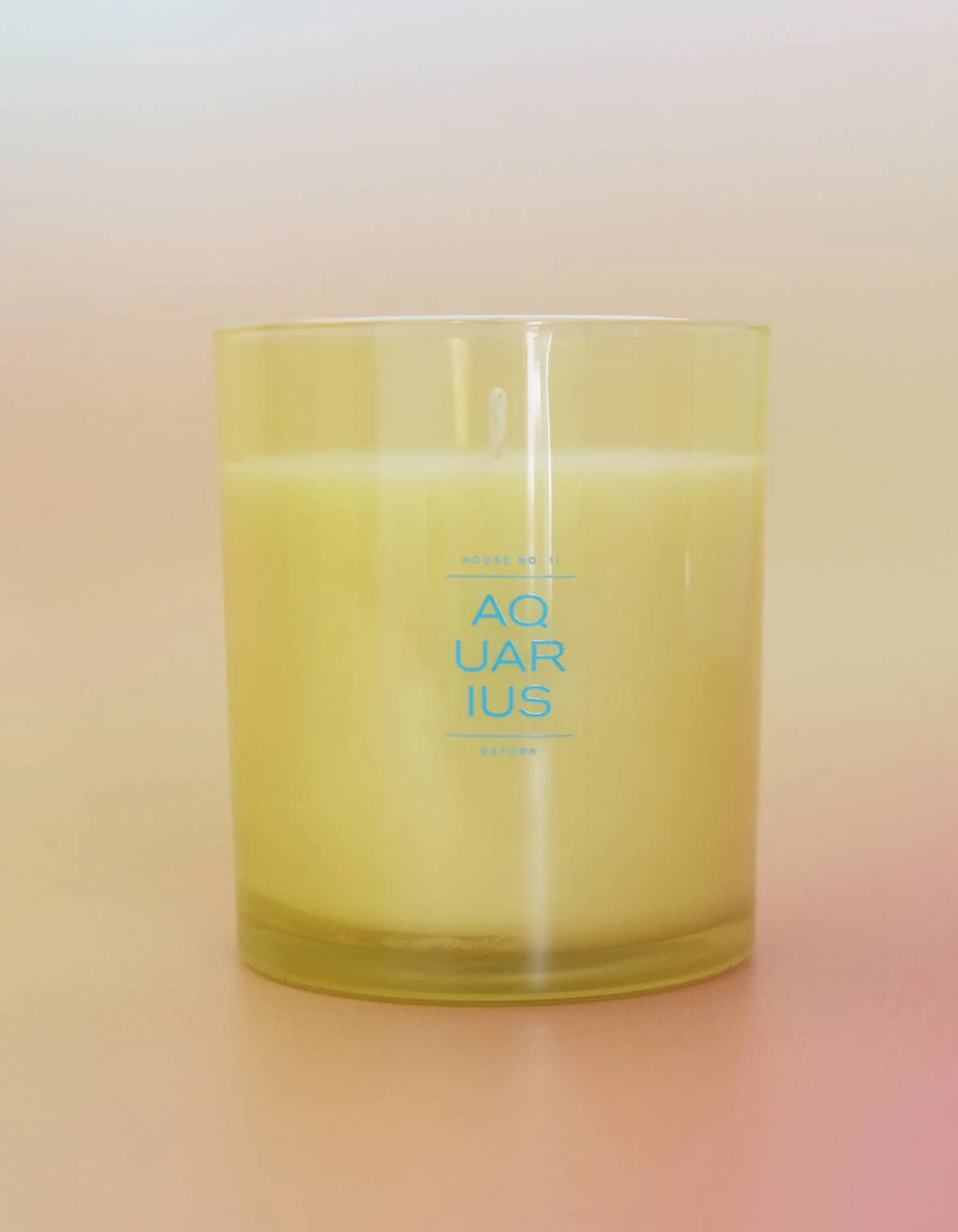 Aquarius Zodiac Candle - Image 2