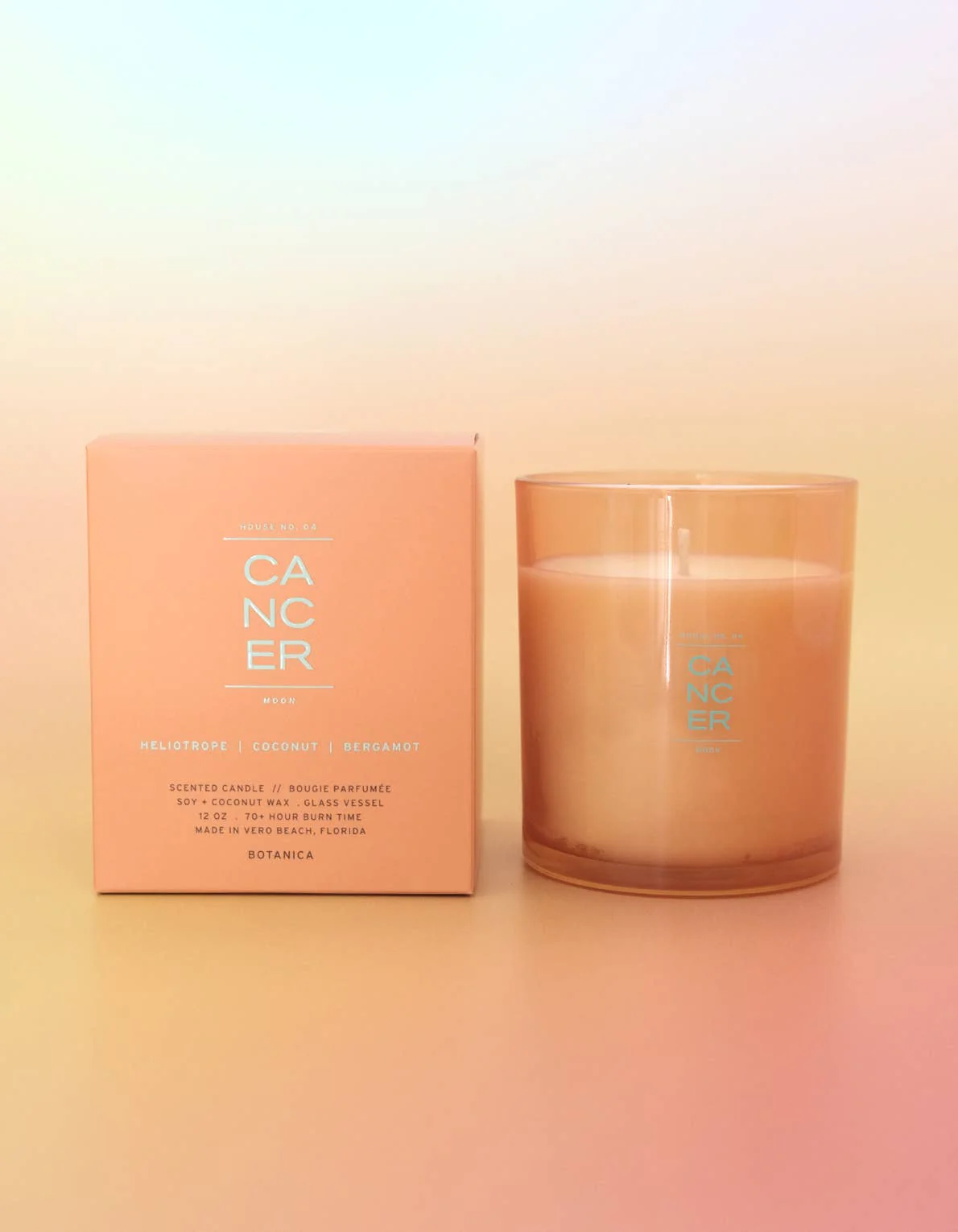 Cancer Zodiac Candle - Image 3