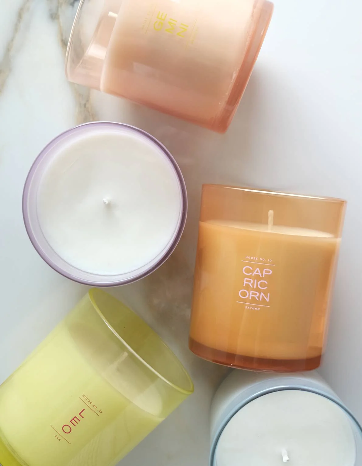 Gemini Zodiac Candle - Image 5