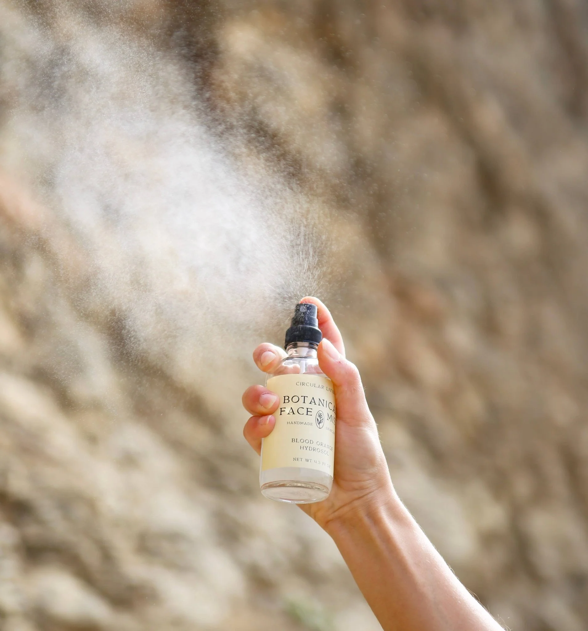 Botanical Face Mist | Blood Orange Hydrosol - Image 3