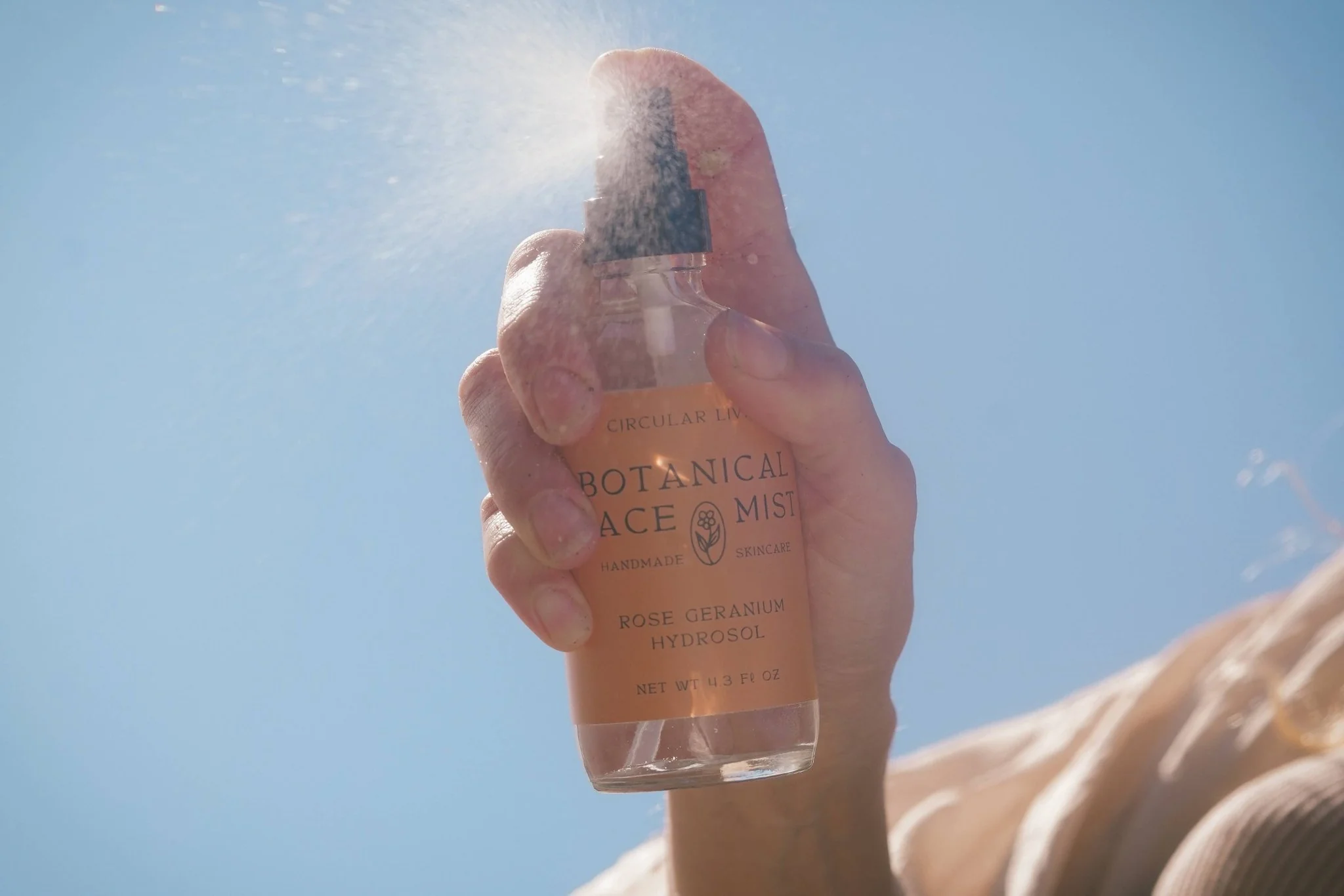 Botanical Face Mist | Rose Geranium Hydrosol - Image 4