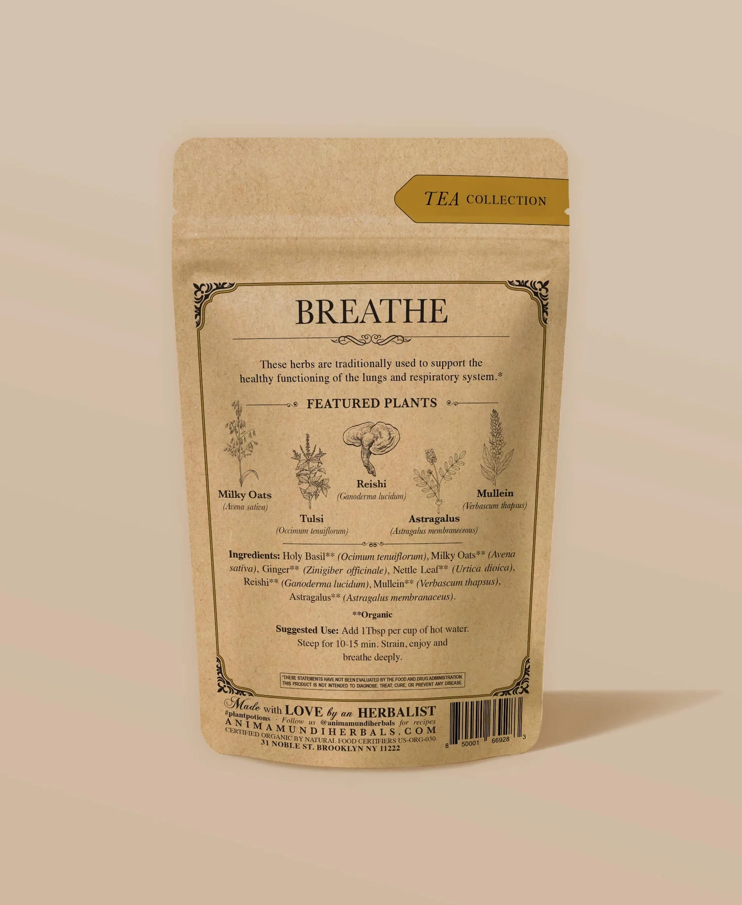 Organic 'Breathe' Loose Leaf Tea - Image 4