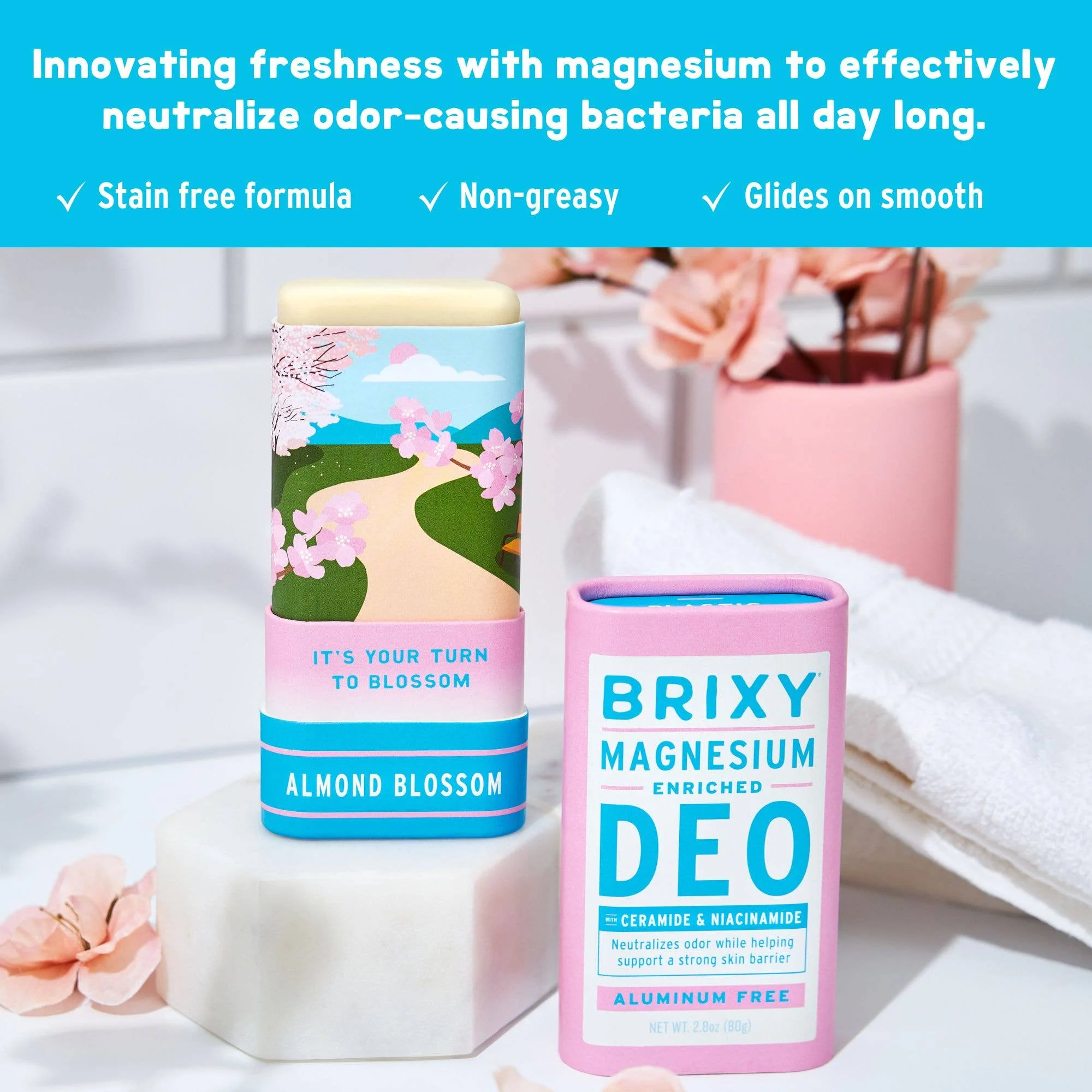 Magnesium Enriched Deodorant | Almond - Image 2