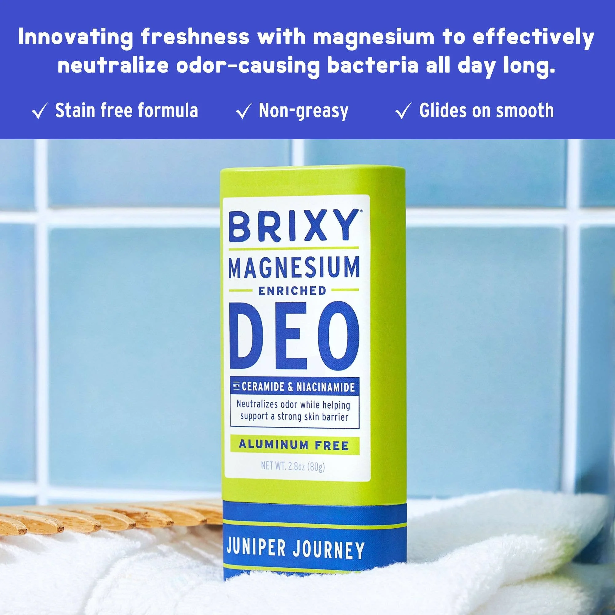 Magnesium Enriched Deodorant | Juniper - Image 2