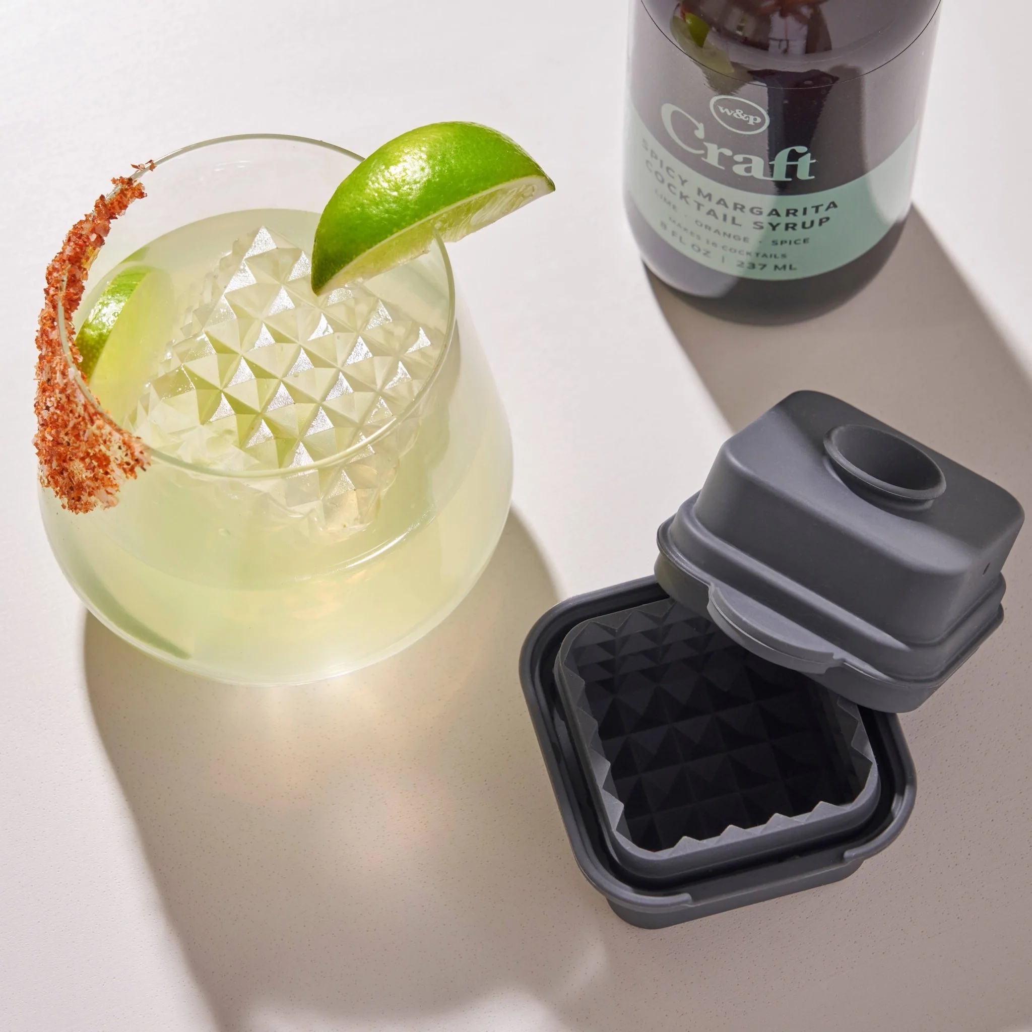 W&P Single Ice Prism Cocktail Mold - Image 2