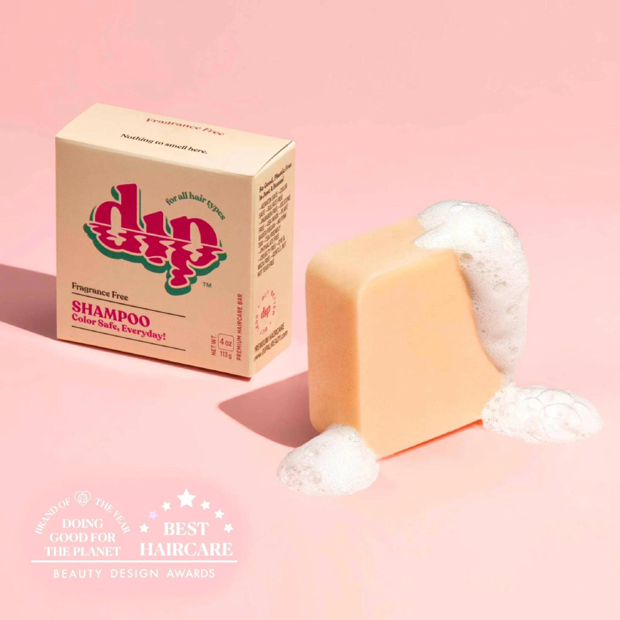Color Safe Shampoo Bar for Every Day | Fragrance Free - Image 3