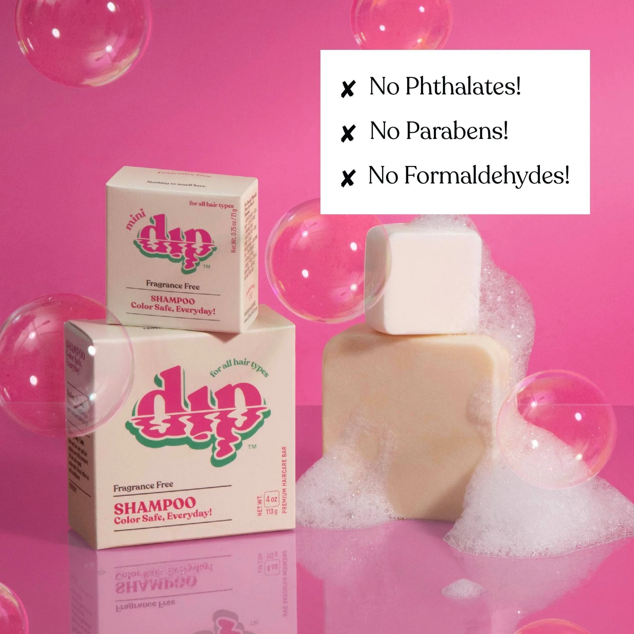 Color Safe Shampoo Bar for Every Day | Fragrance Free - Image 6