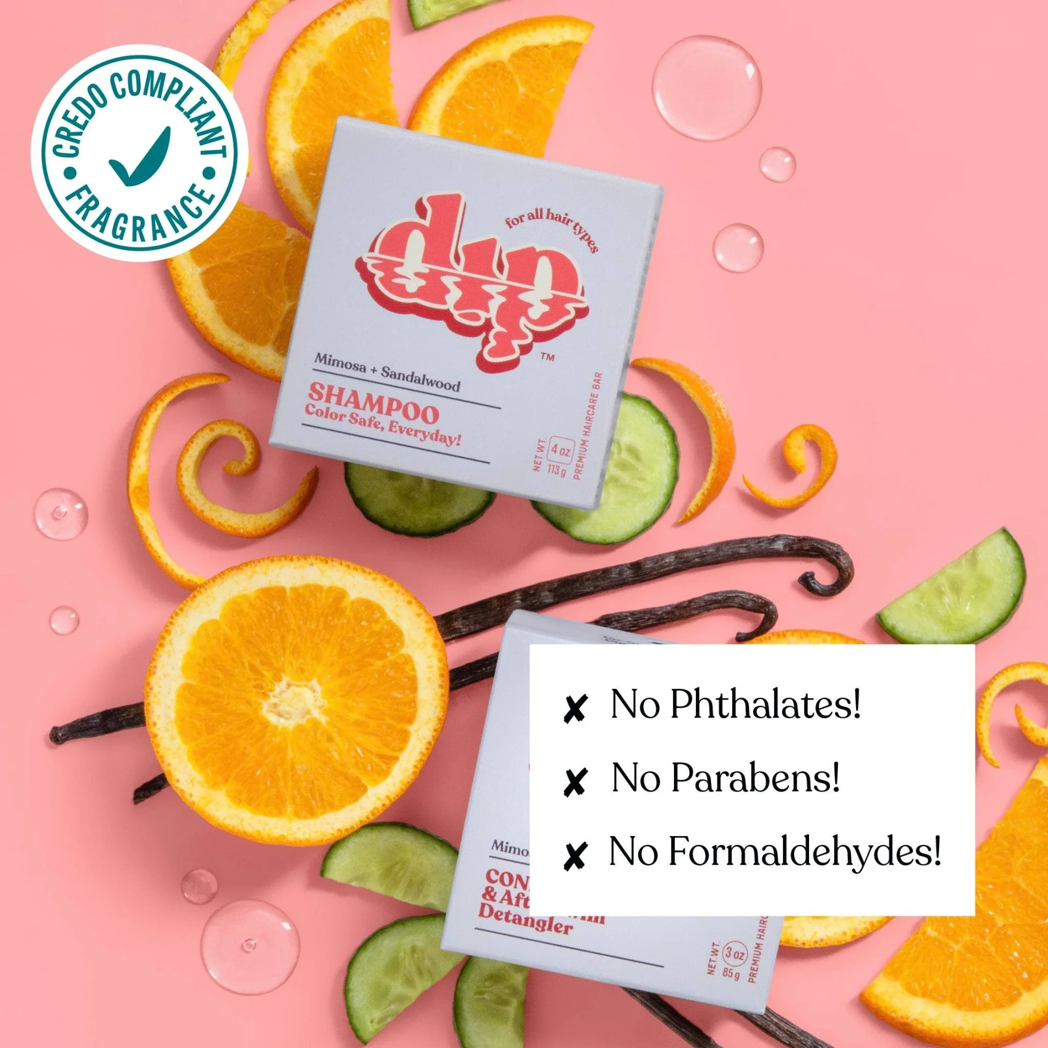 Color Safe Shampoo Bar for Every Day | Mimosa & Sandalwood - Image 5