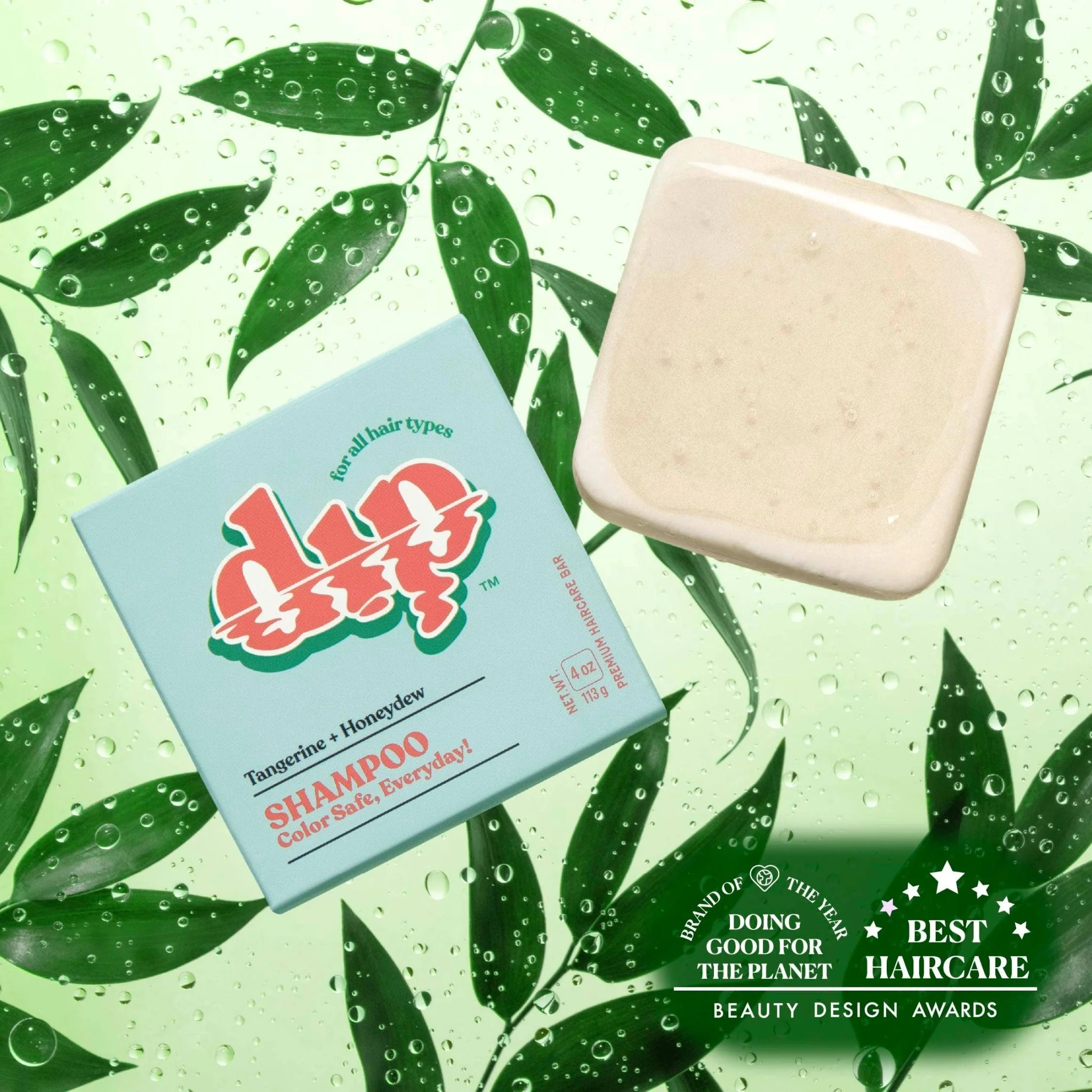 Color Safe Shampoo Bar for Every Day | Tangerine & Honeydew - Image 2