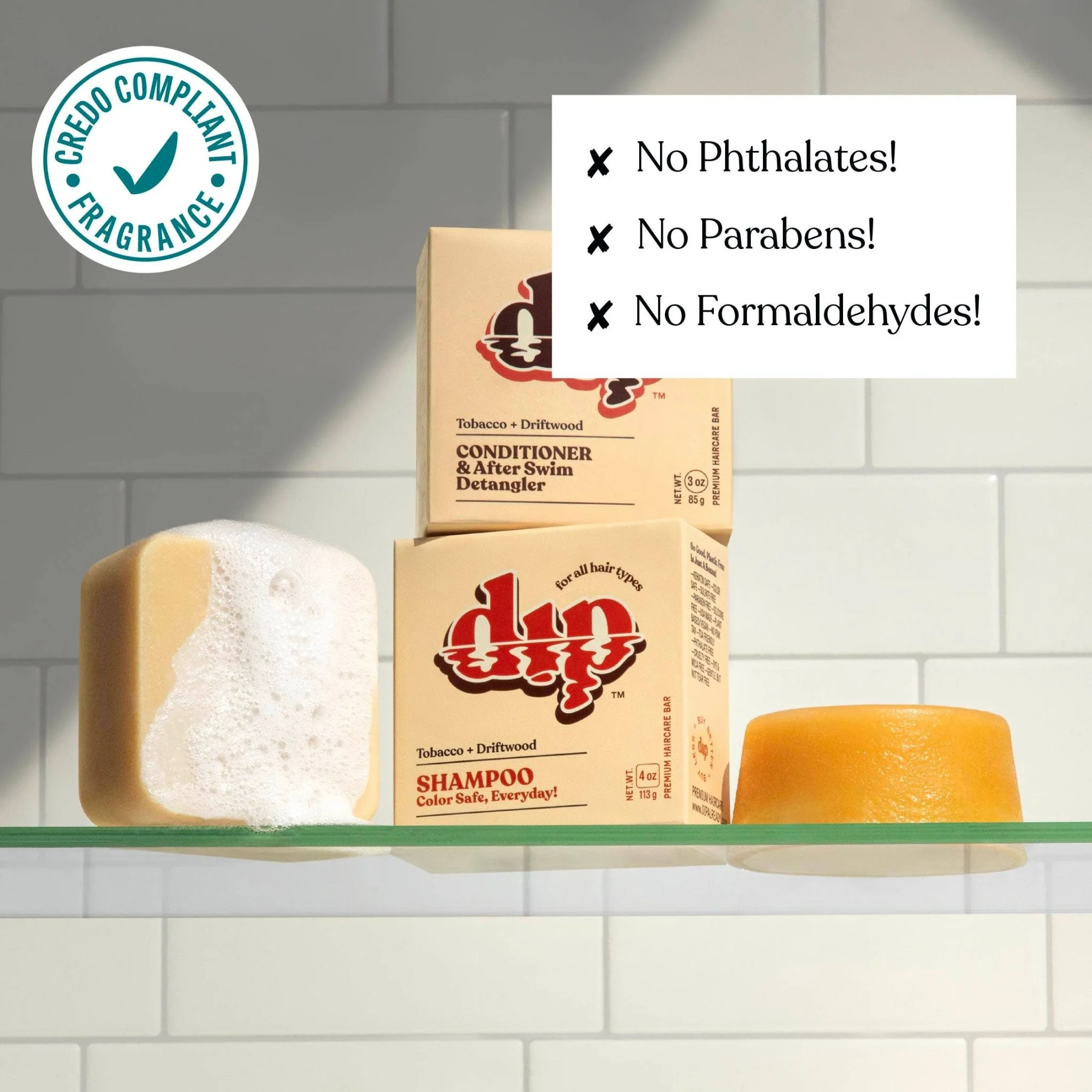Color Safe Shampoo Bar for Every Day | Tobacco & Driftwood - Image 6