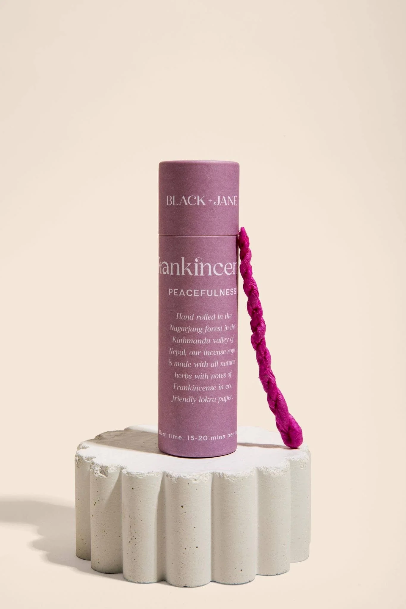 Colorful Nepalese Meditation Incense Rope - Image 4