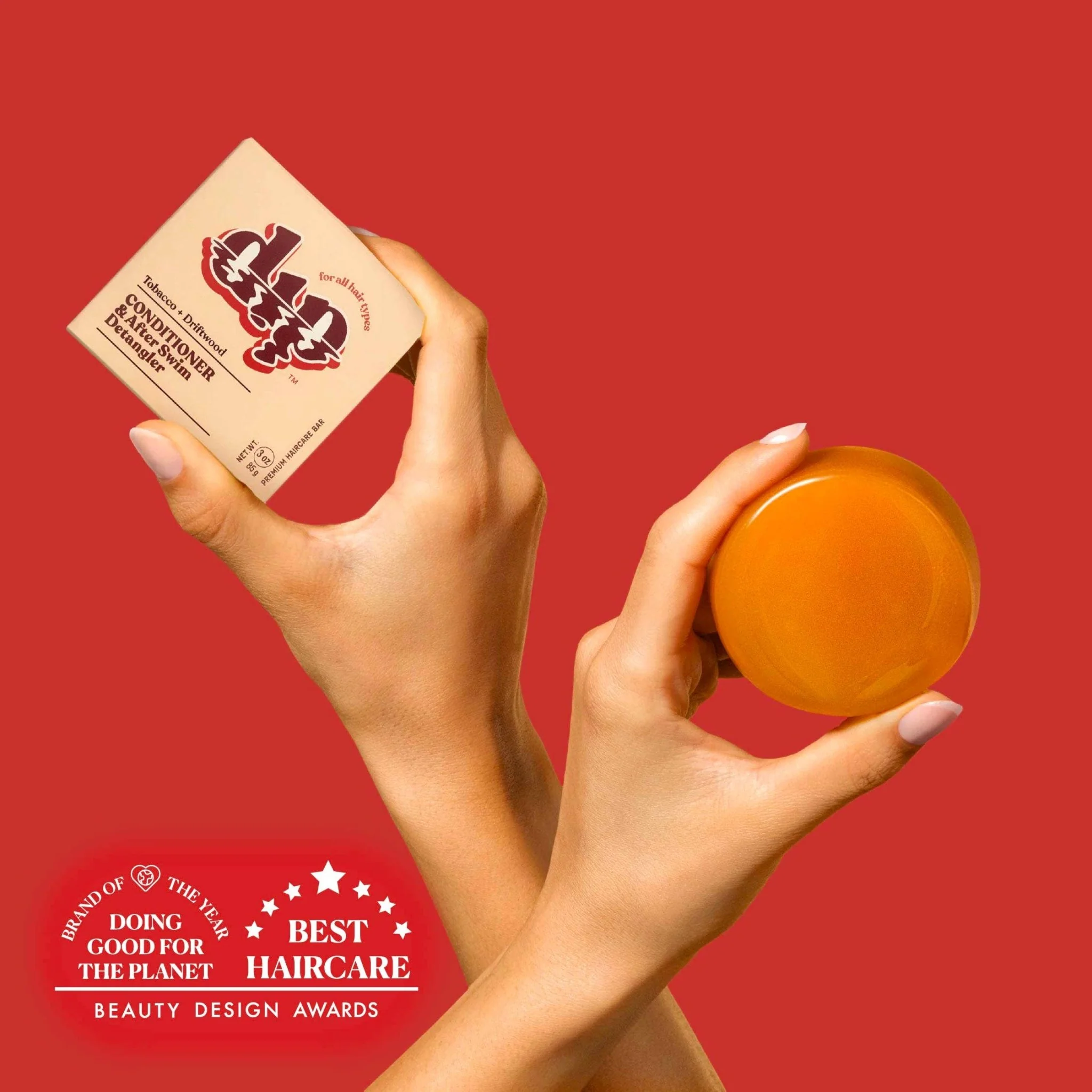 Conditioner Bar & After Swim Detangler | Tobacco & Driftwood - Image 3