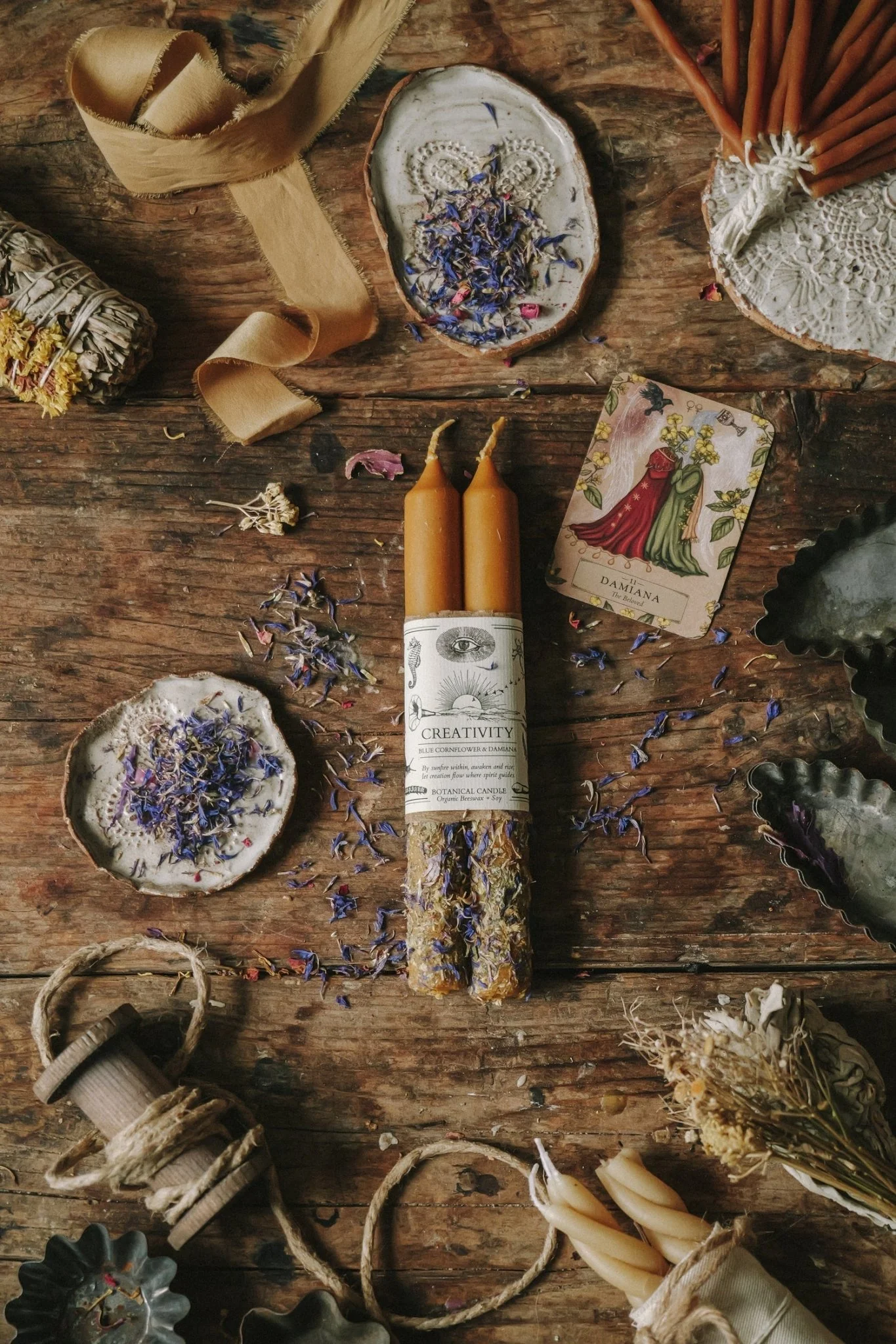 CREATIVITY RITUAL CANDLE | Inner Radiance and Flow State - Image 3