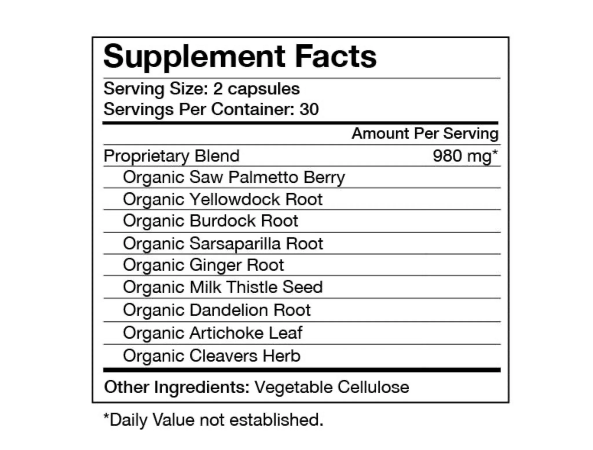 Organic Cystic Acne Supplement - Image 7