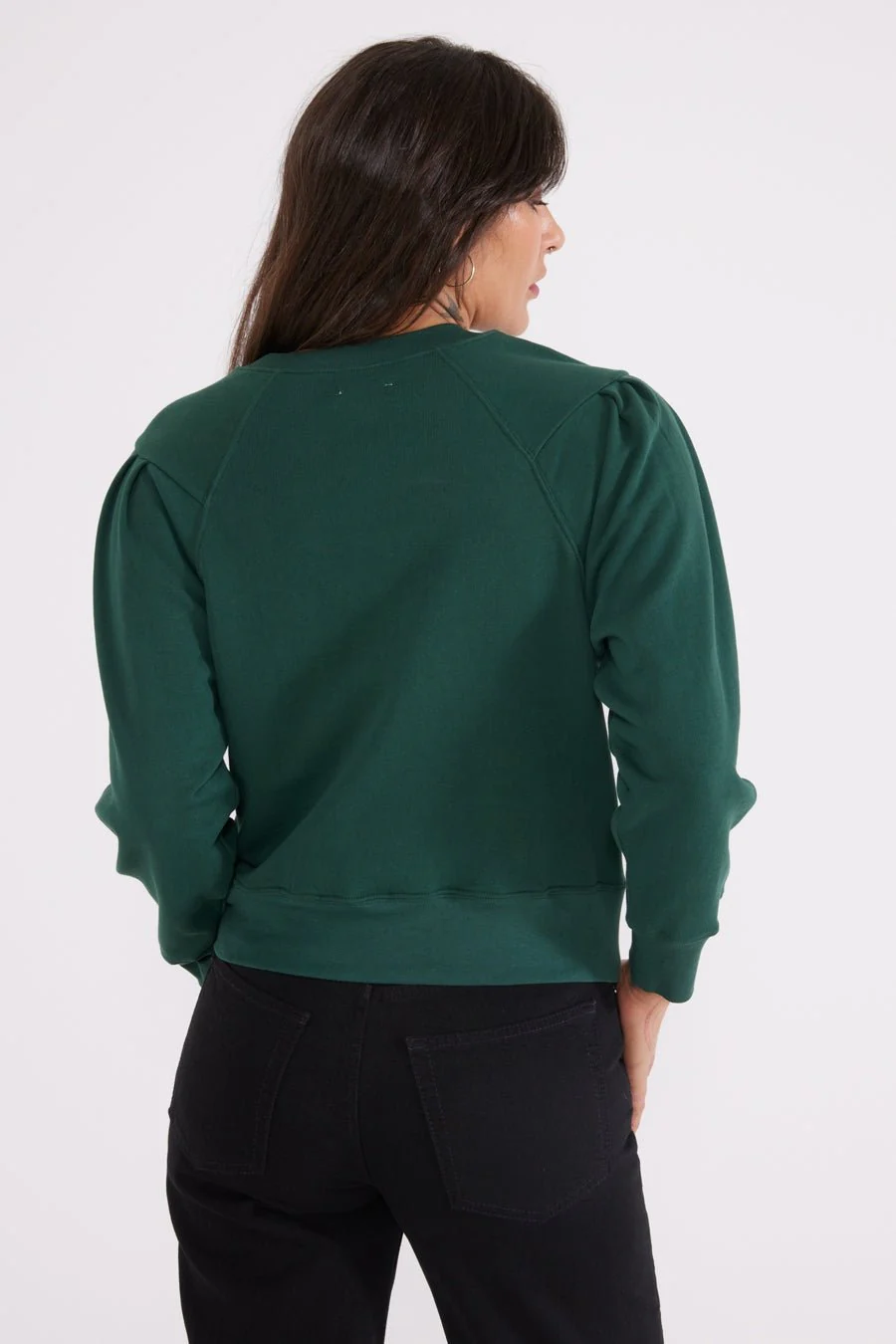 Dani Pleated Sweat Top - Image 2
