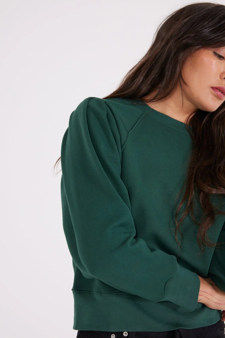 Dani Pleated Sweat Top - Image 4