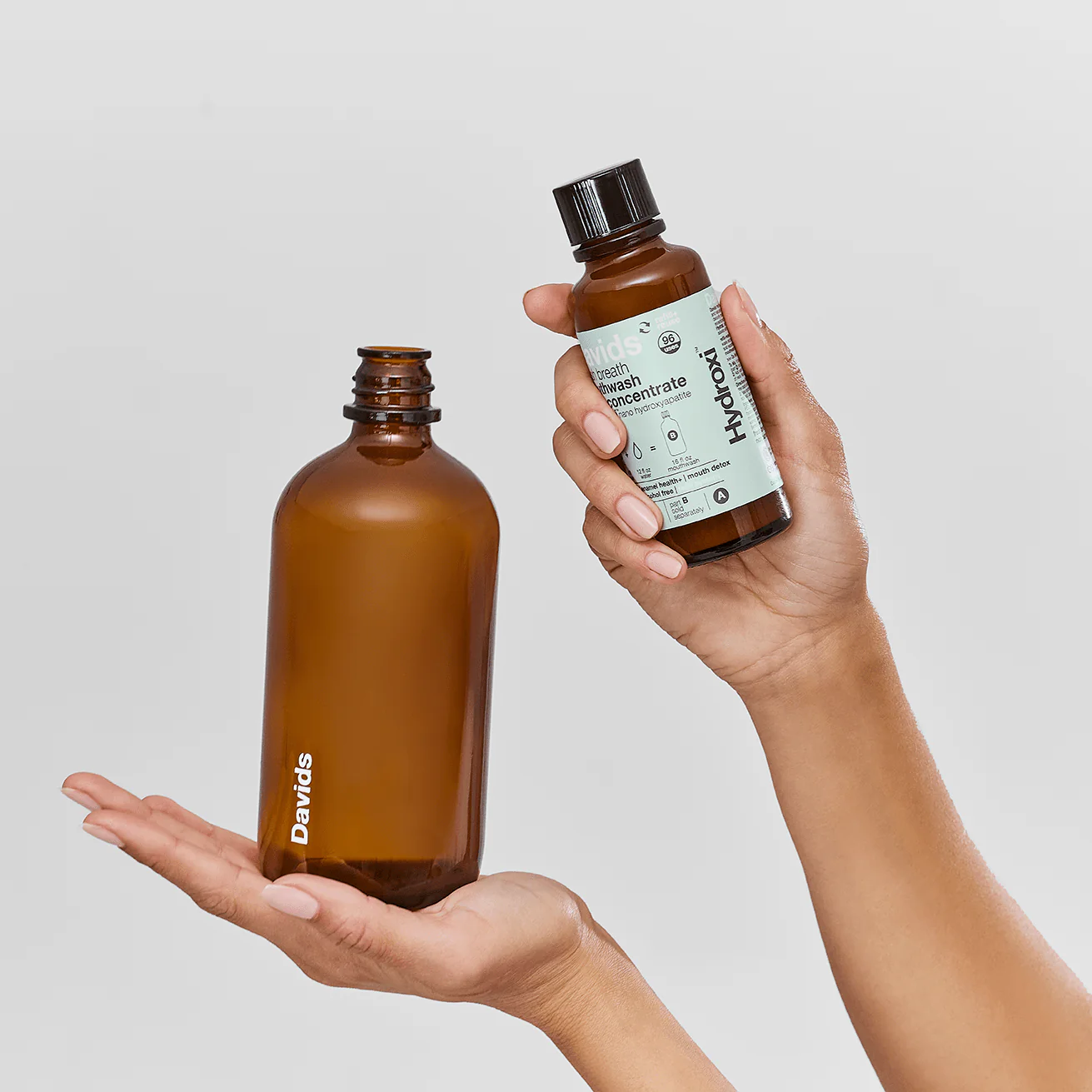 Davids Hydroxi™ Fresh Breath Mouthwash | Natural Fresh Mint - Image 2