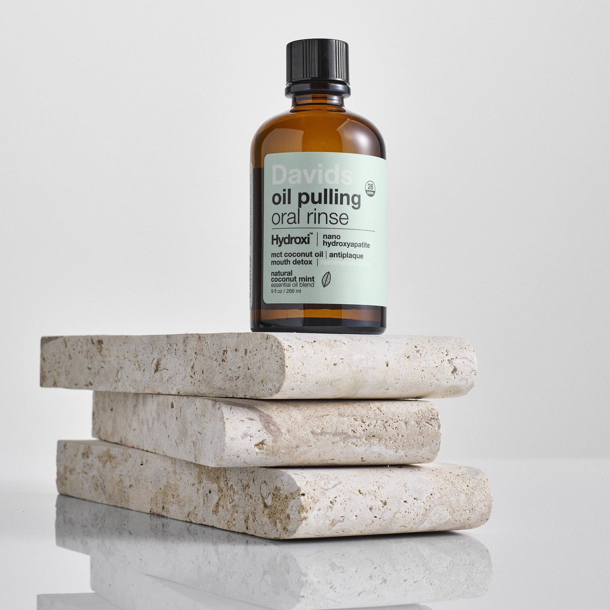 Davids Hydroxi™ Oil Pulling Oral Rinse w/ Nano Hydroxyapatite - Image 3